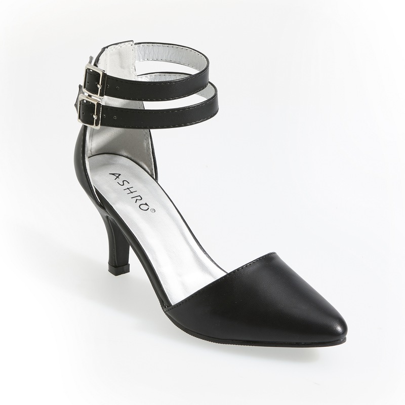 Camlo Pump with Double Ankle Strap in Lots of Colors - MIDNIGHT VELVET CATALOG