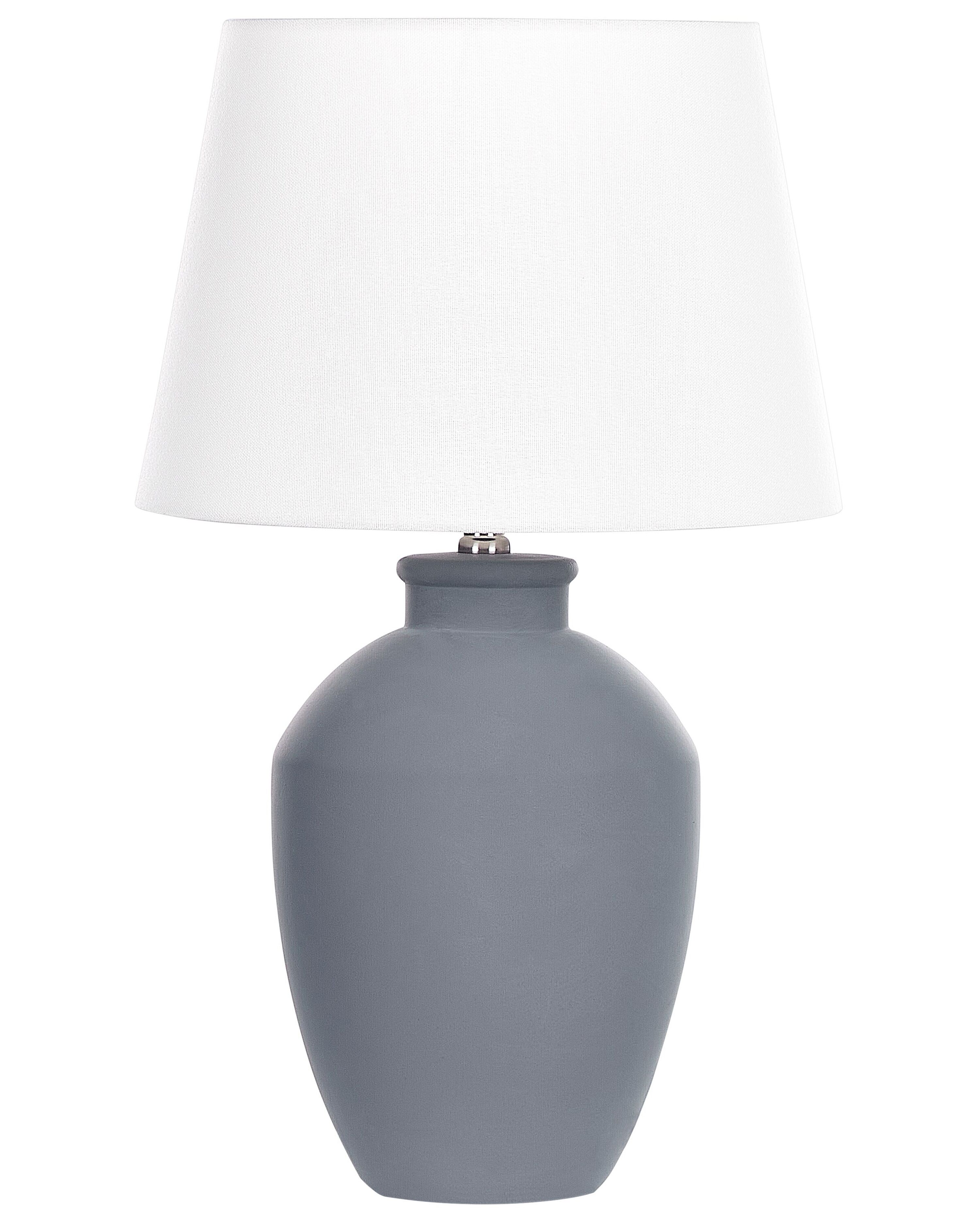 Table Lamp ARCOS Ceramic Grey