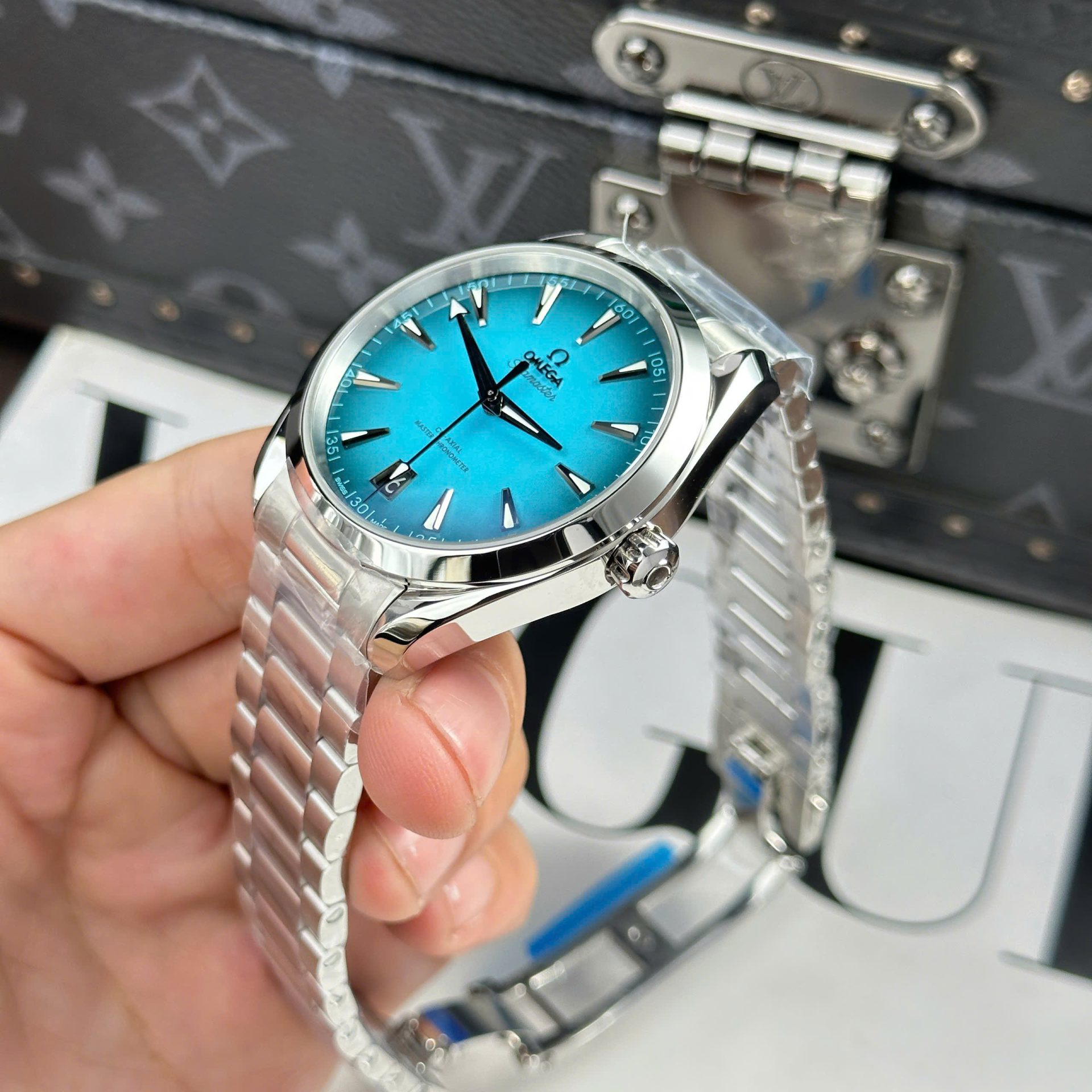 Omega Seamaster Co-Axial Replica 11 Watch Blue Dial Automatic VS Factory 41mm - Top club