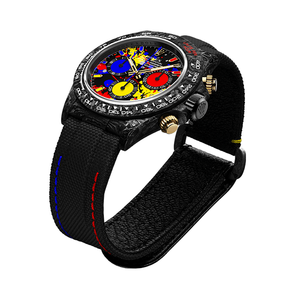 ROLEX Diw Daytona motley 3d series 40mm oyster black(1:1 replica) - Top club