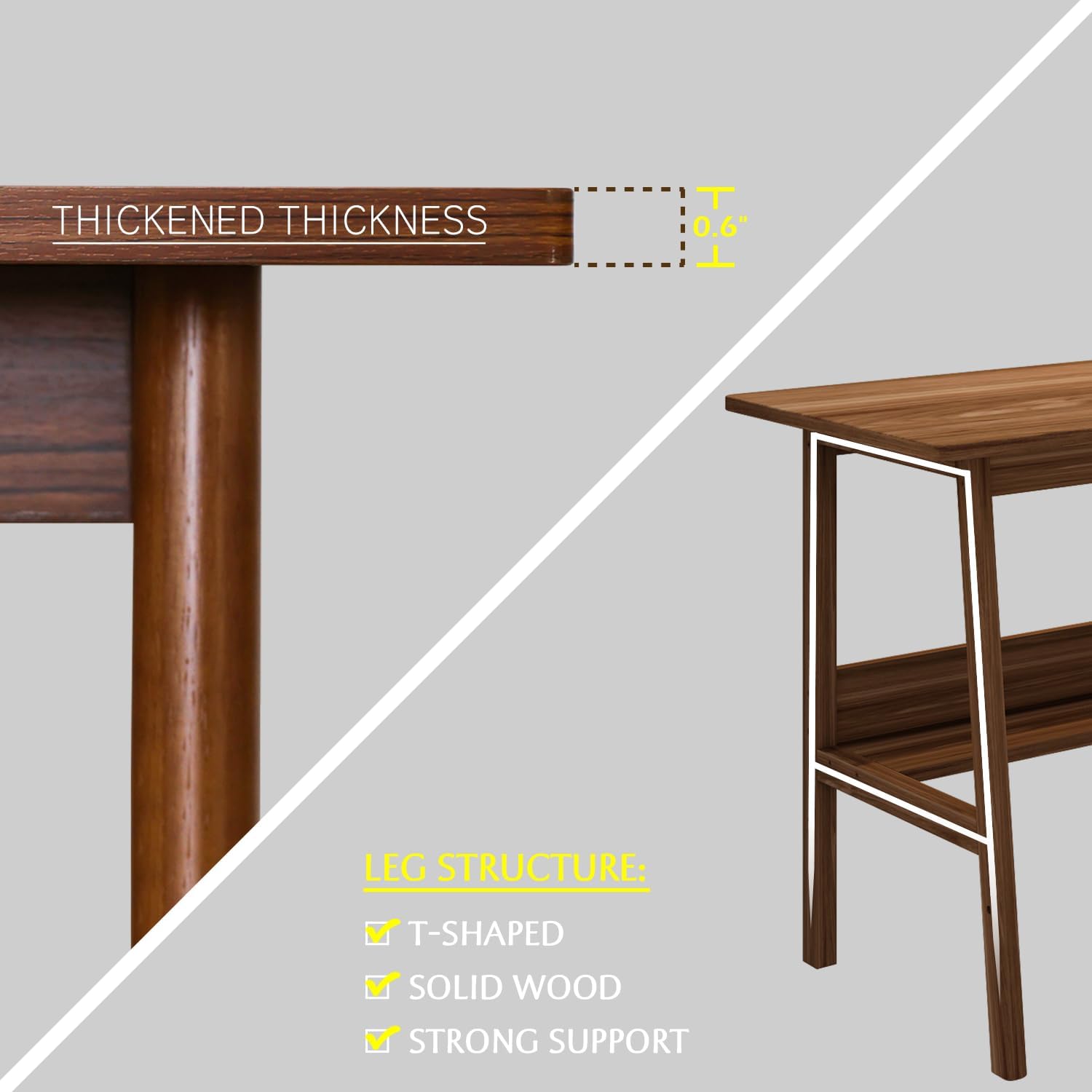 2-Person Writing Desk with Bookshelf - 79
