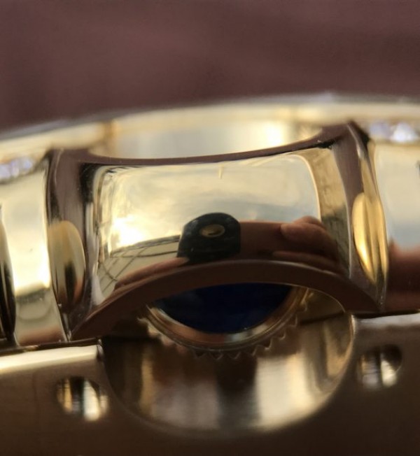 Replica Cartier Ballon Bleu De Cartier Chrono 44mm YG Black Dial Leather Strap A8101 - Top club
