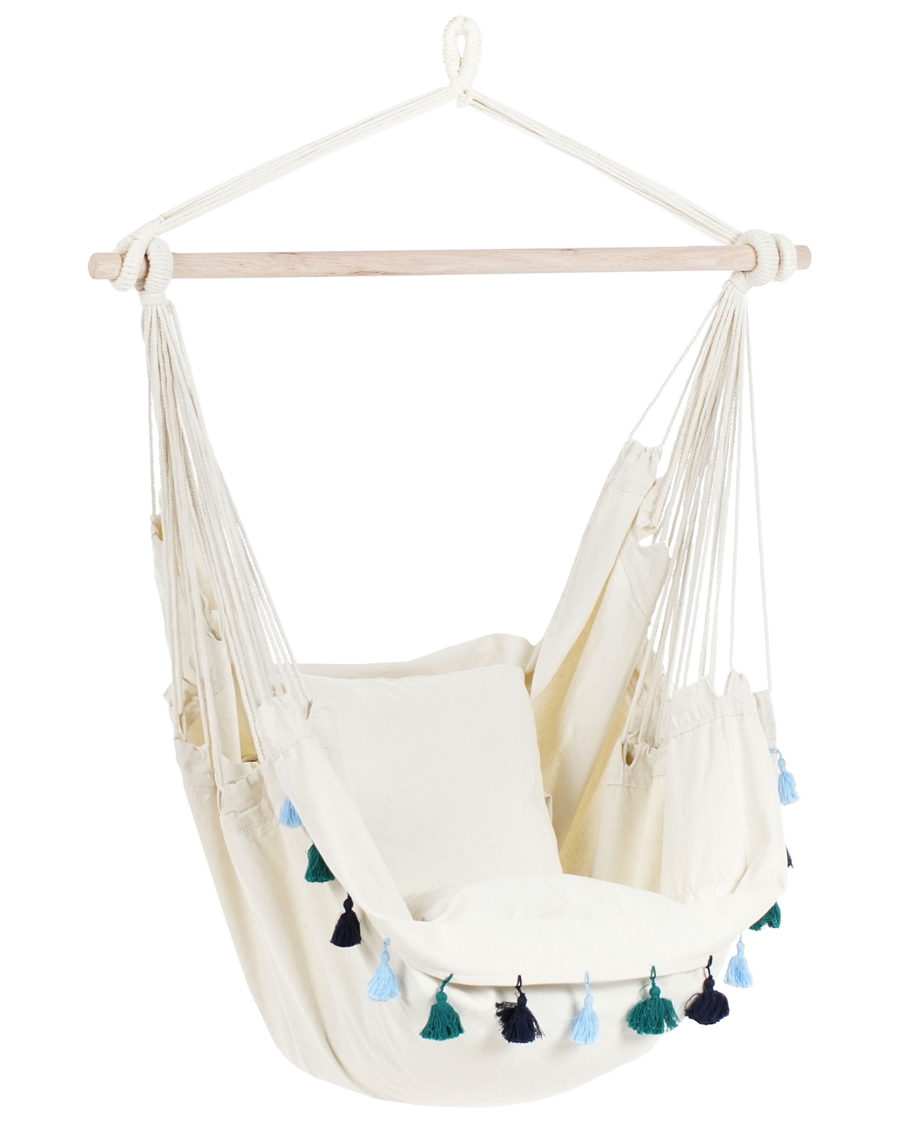Hanging Chair VARENA Cotton Blue
