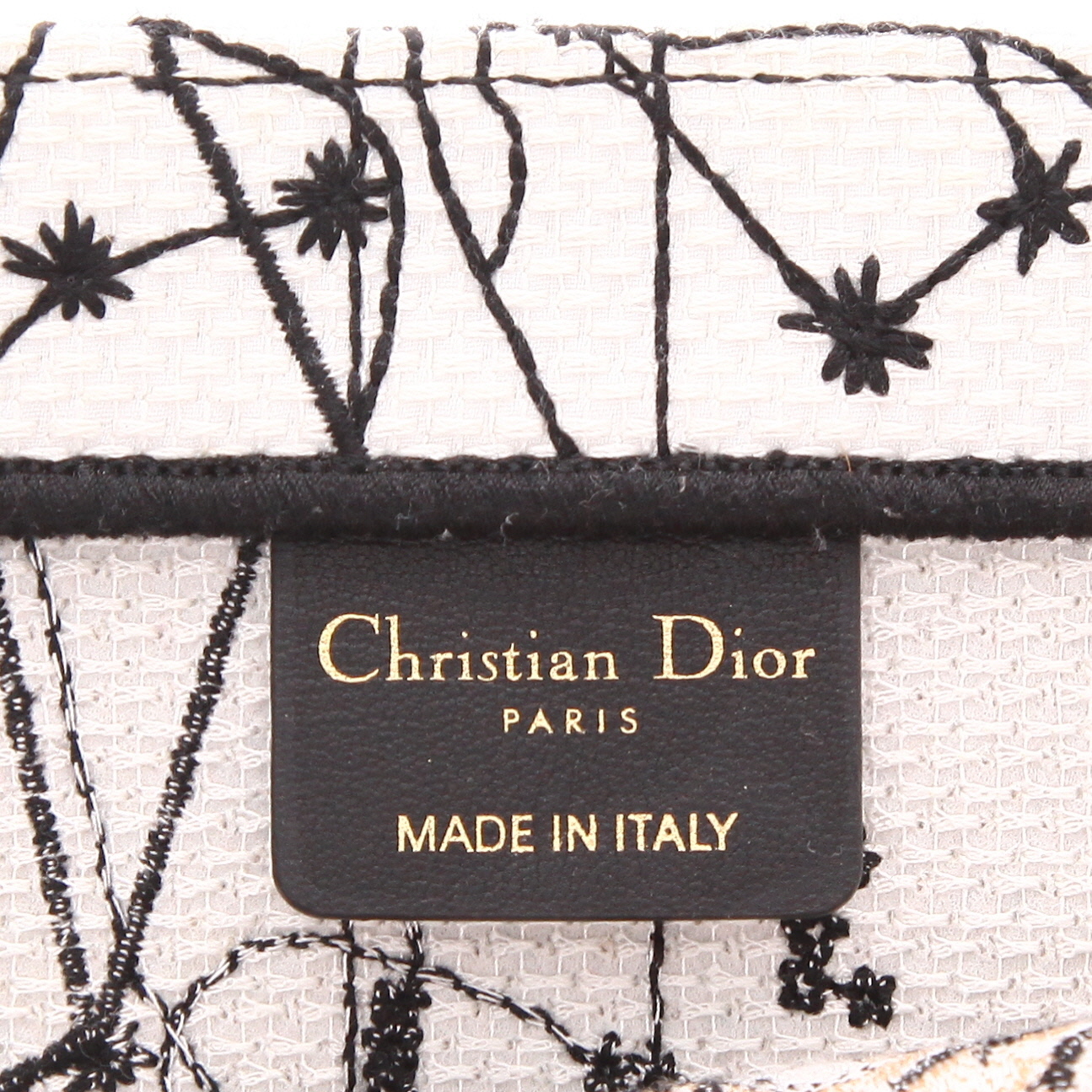 Dior Book Tote shopping bag in white and blue canvas1:1High-quality replica