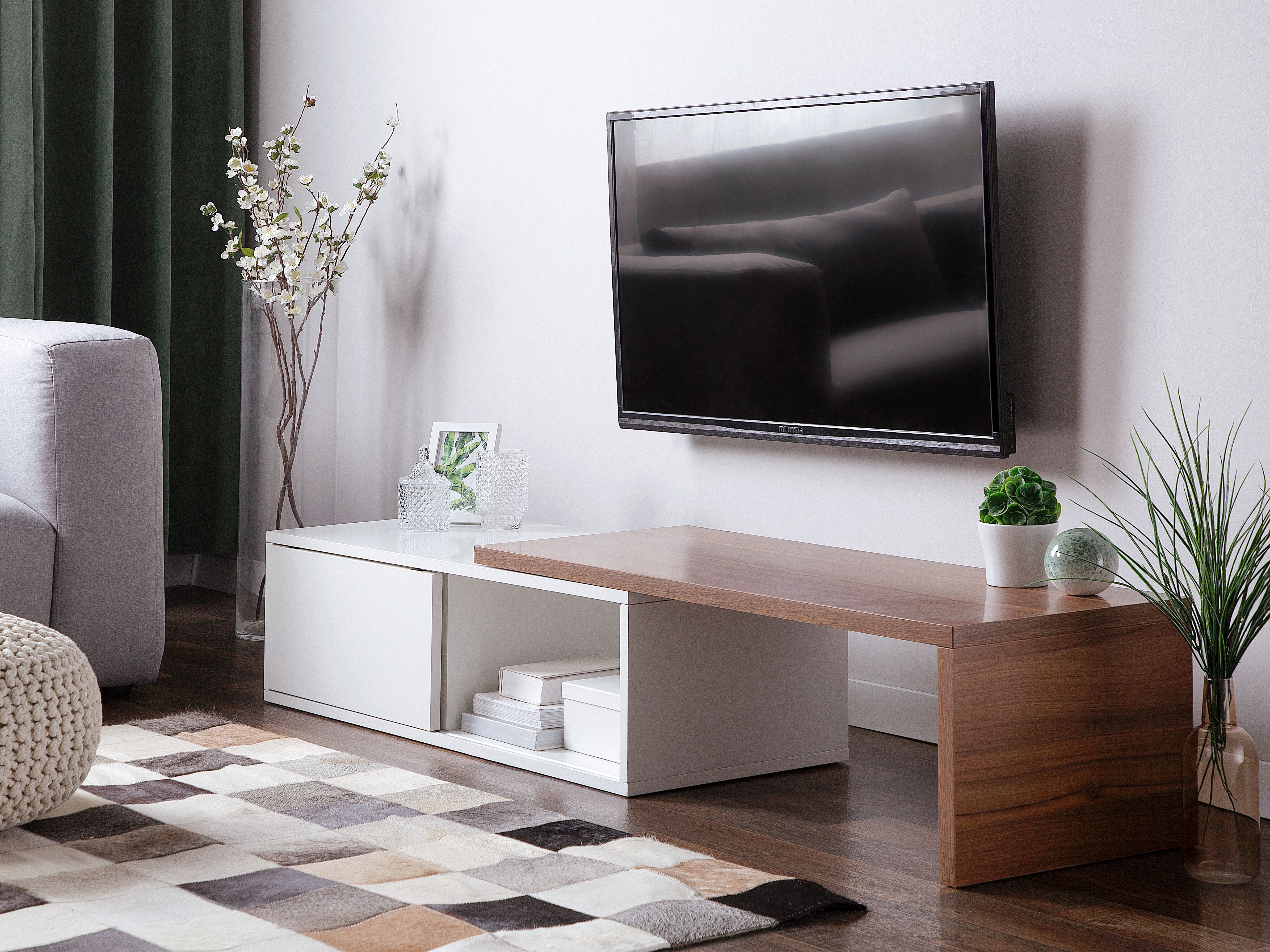 TV Stand YONKERS White
