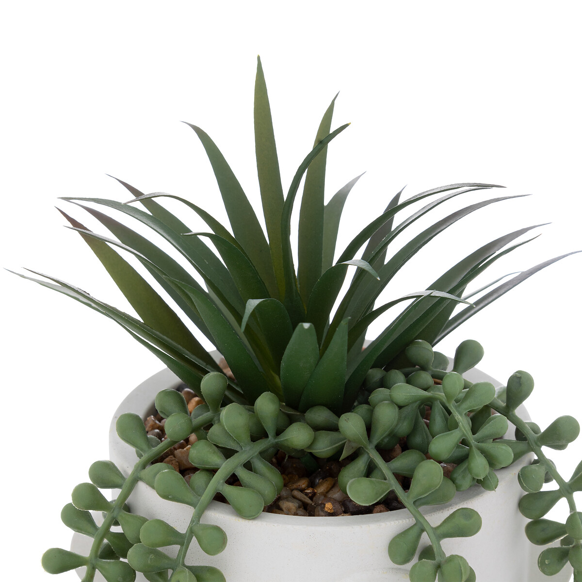 Artificial plant Cement pot, h.25 cm