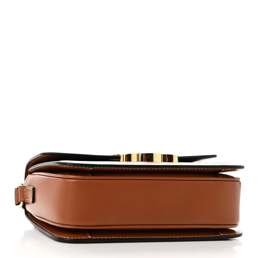 Celine Tan Calfskin Mirror Quality Replica with Gold Hardware1:1High-quality replica