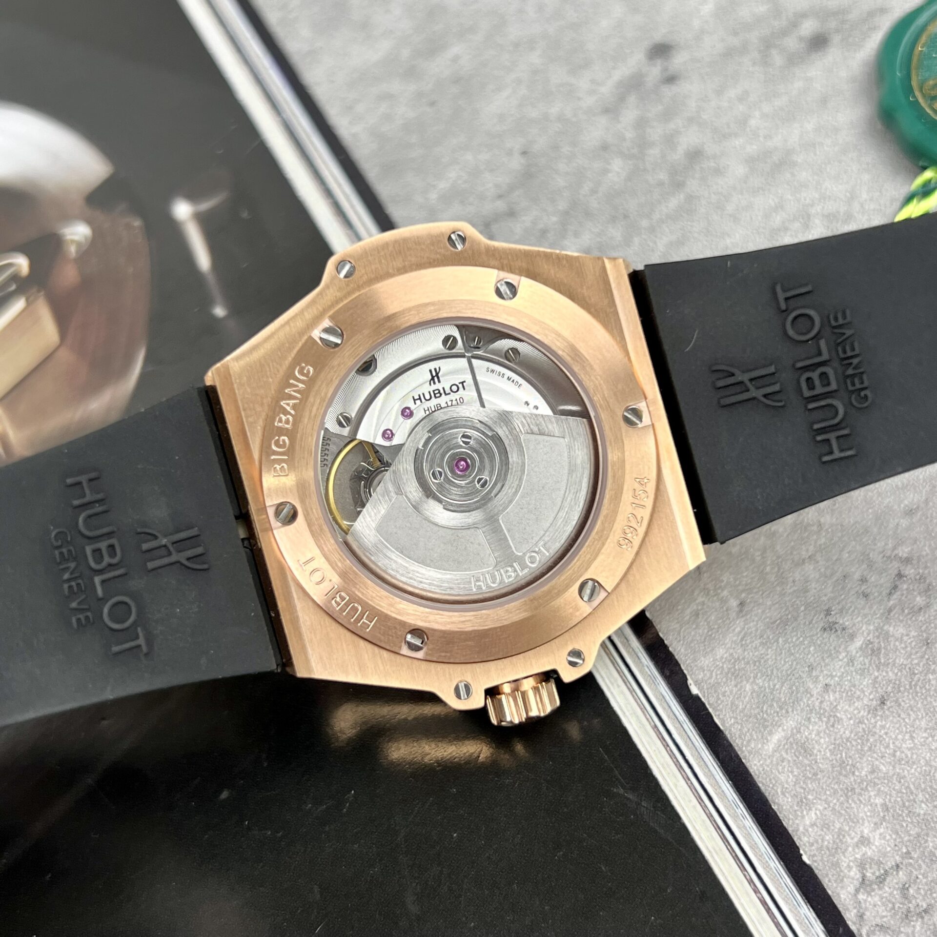 Hublot Replica 1:1 Watch Big Bang One Click King Gold Diamond Bezel HBF 39mm - Top club