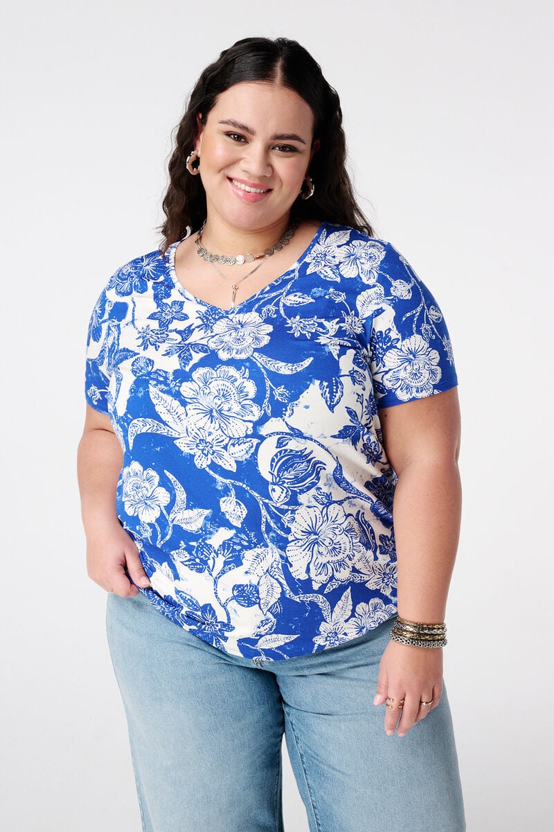 MS Mode T-shirt avec imprimé