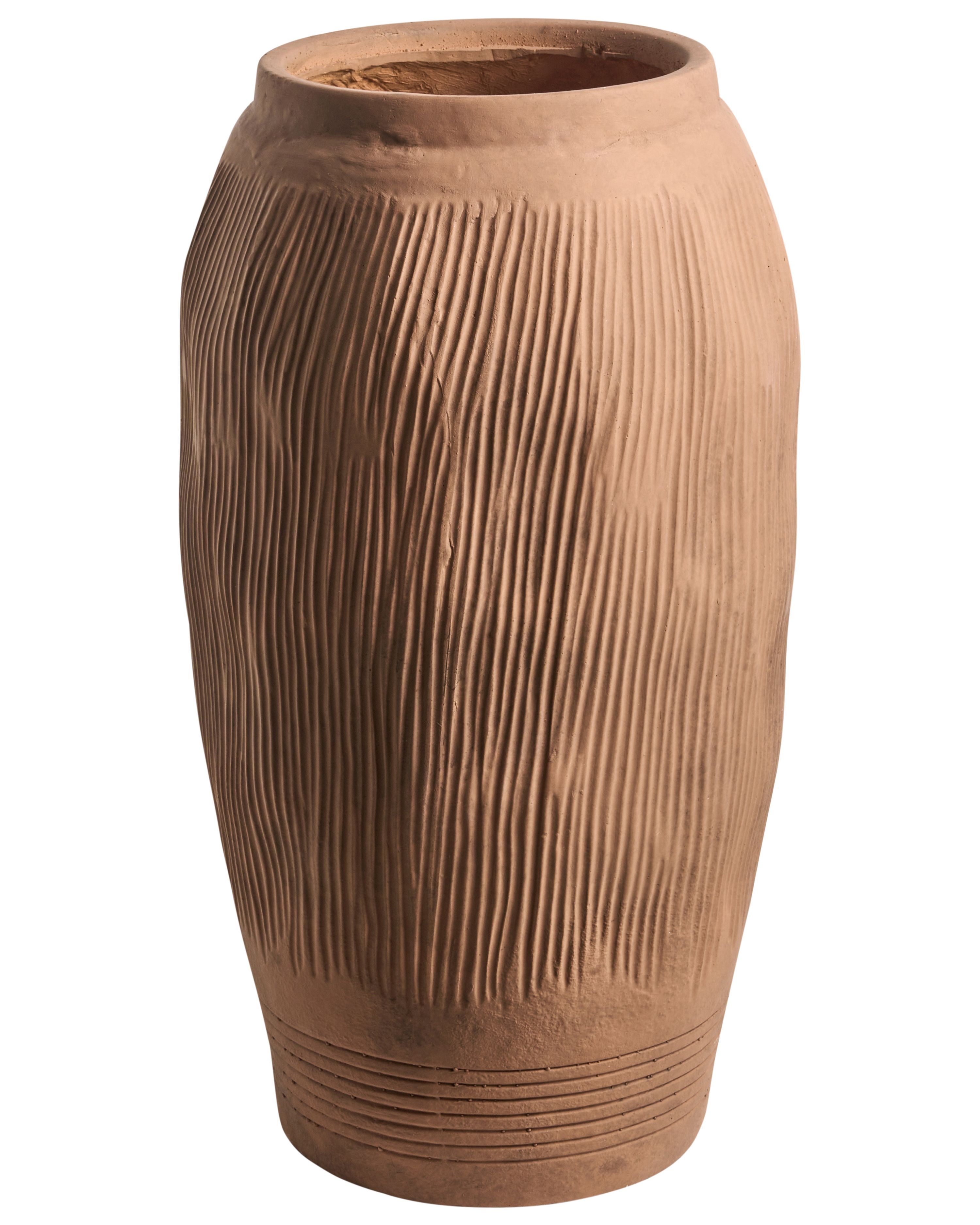 Flower Vase TRIKALA 50 cm Light Brown