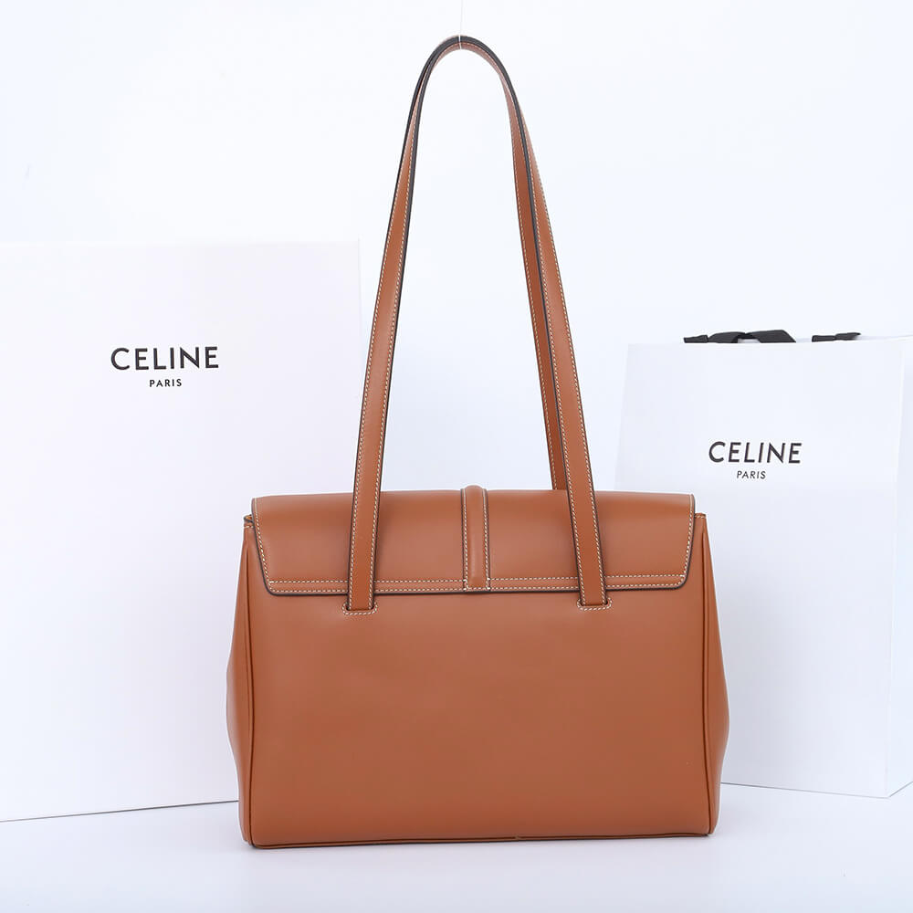 Celine Medium Soft 16 Bag in Smooth Calfskin1:1High-quality replica