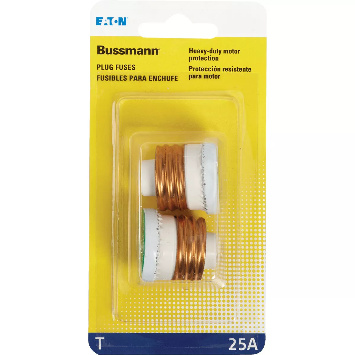 Bussmann 25A T Time-Delay Plug Fuse (2-Pack)