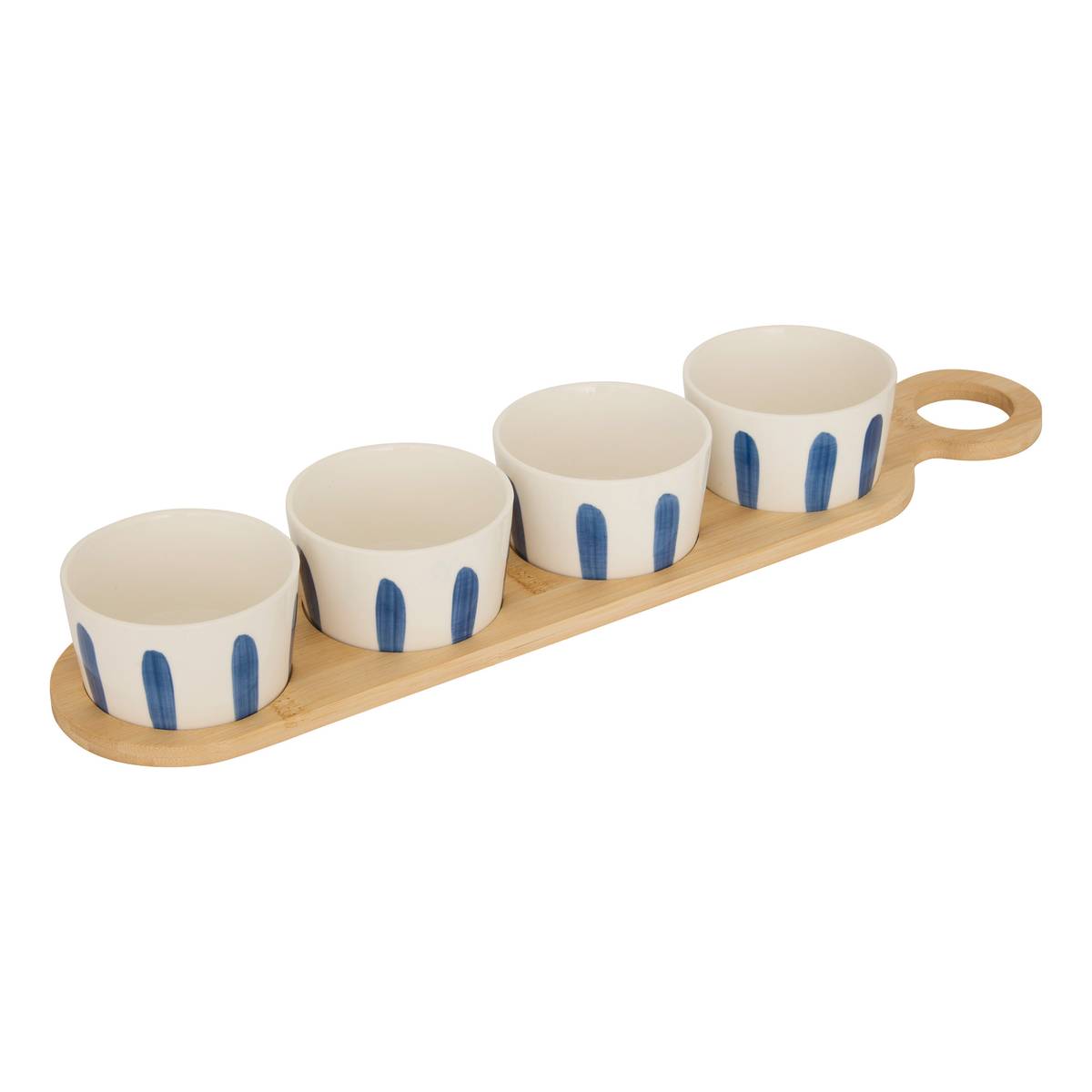 Aperitif set"Oceania" Stoneware (ceramic), 48x10 cm