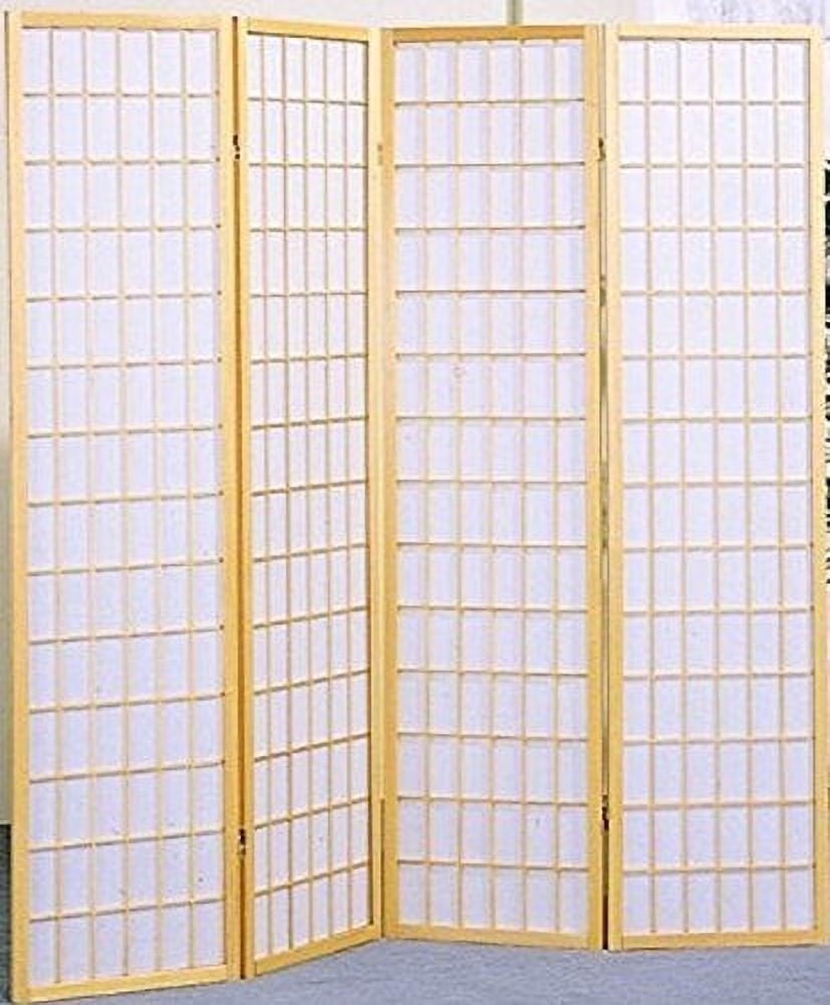 Legacy Decor Japanese Oriental 5 Panel Room Divider, 71