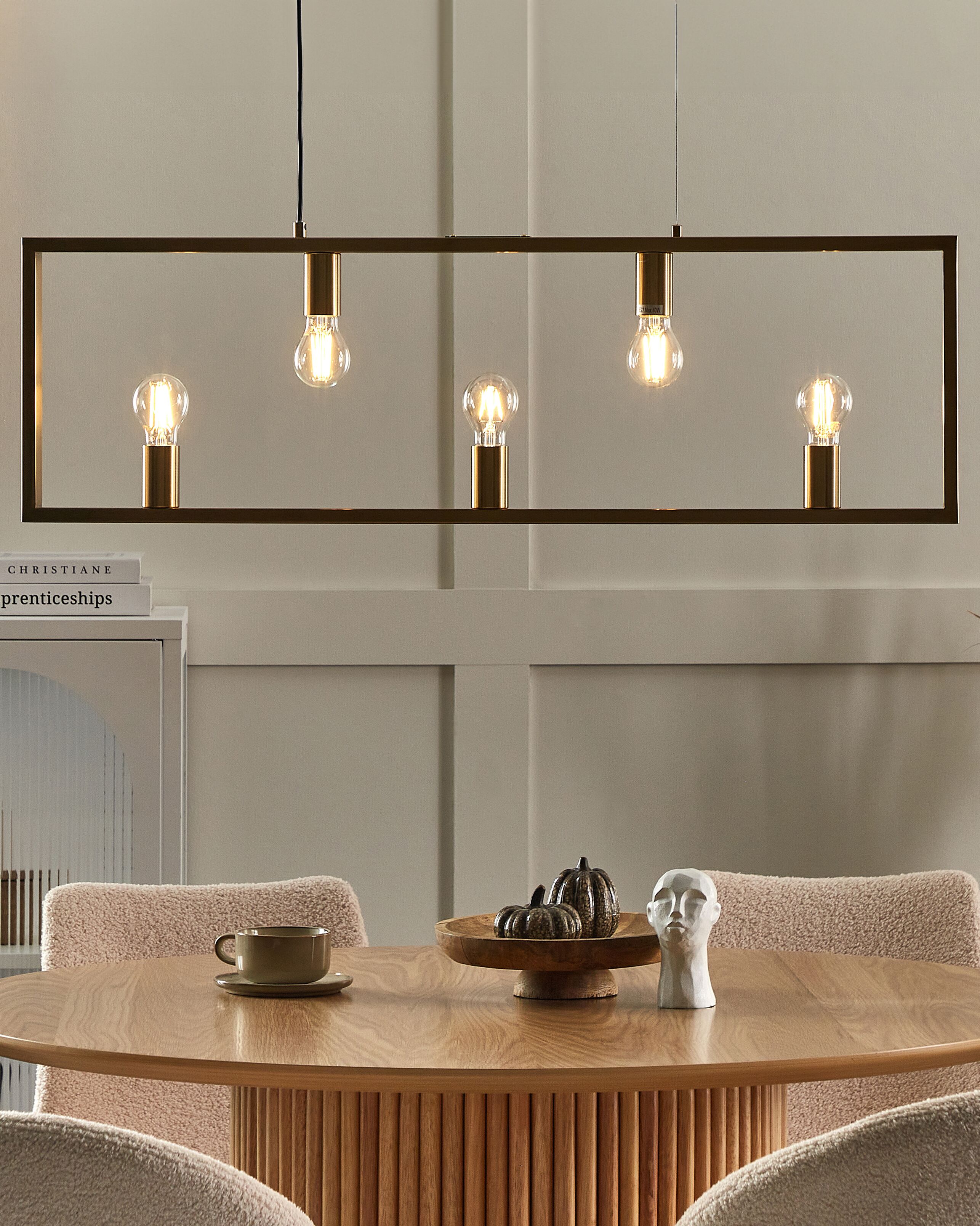 Pendant Lamp BAYAS Metal Brass