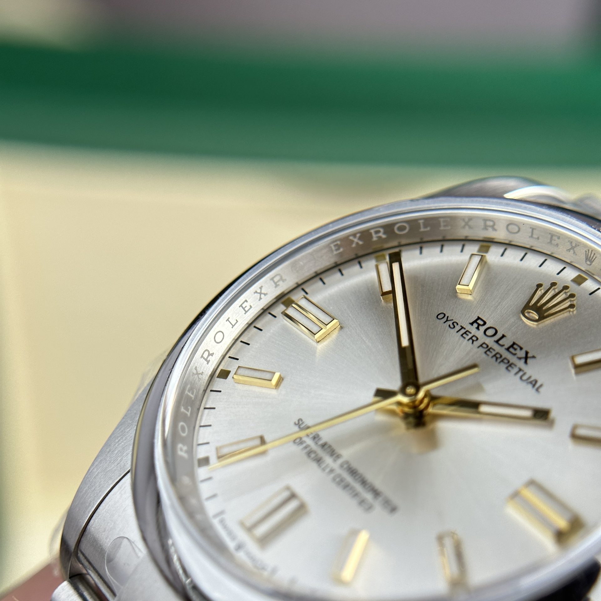 Rolex Fake Watch Oyster Perpetual 126000 Silver Dial Clean Factory 36mm - Top club
