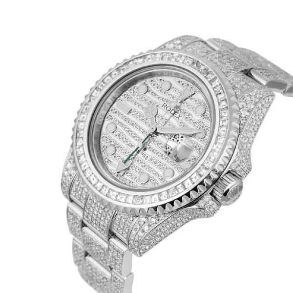 Rolex GMT-Master II Full Diamond 116710 Replica - Elite Watch Atelier