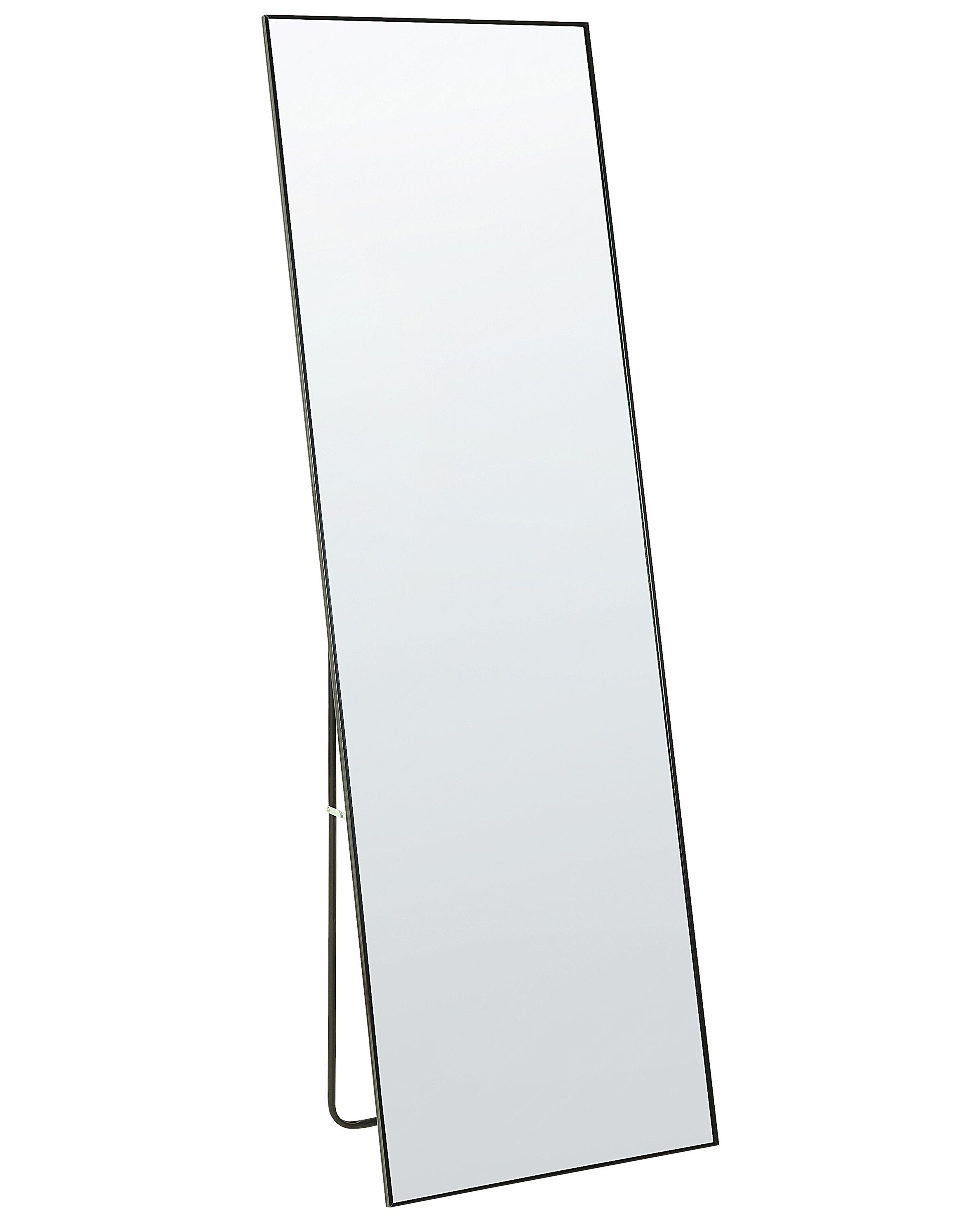 Standing Mirror BEAUVAIS 156 cm Metal Black