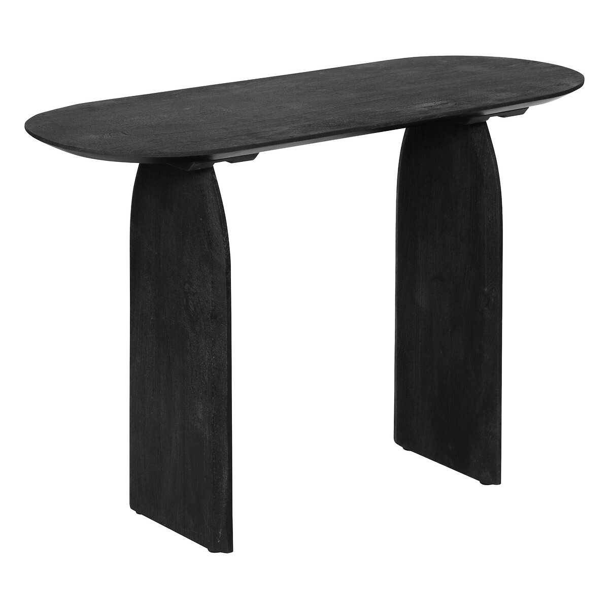 "Isana" console table Mango wood, Black, L.110 cm