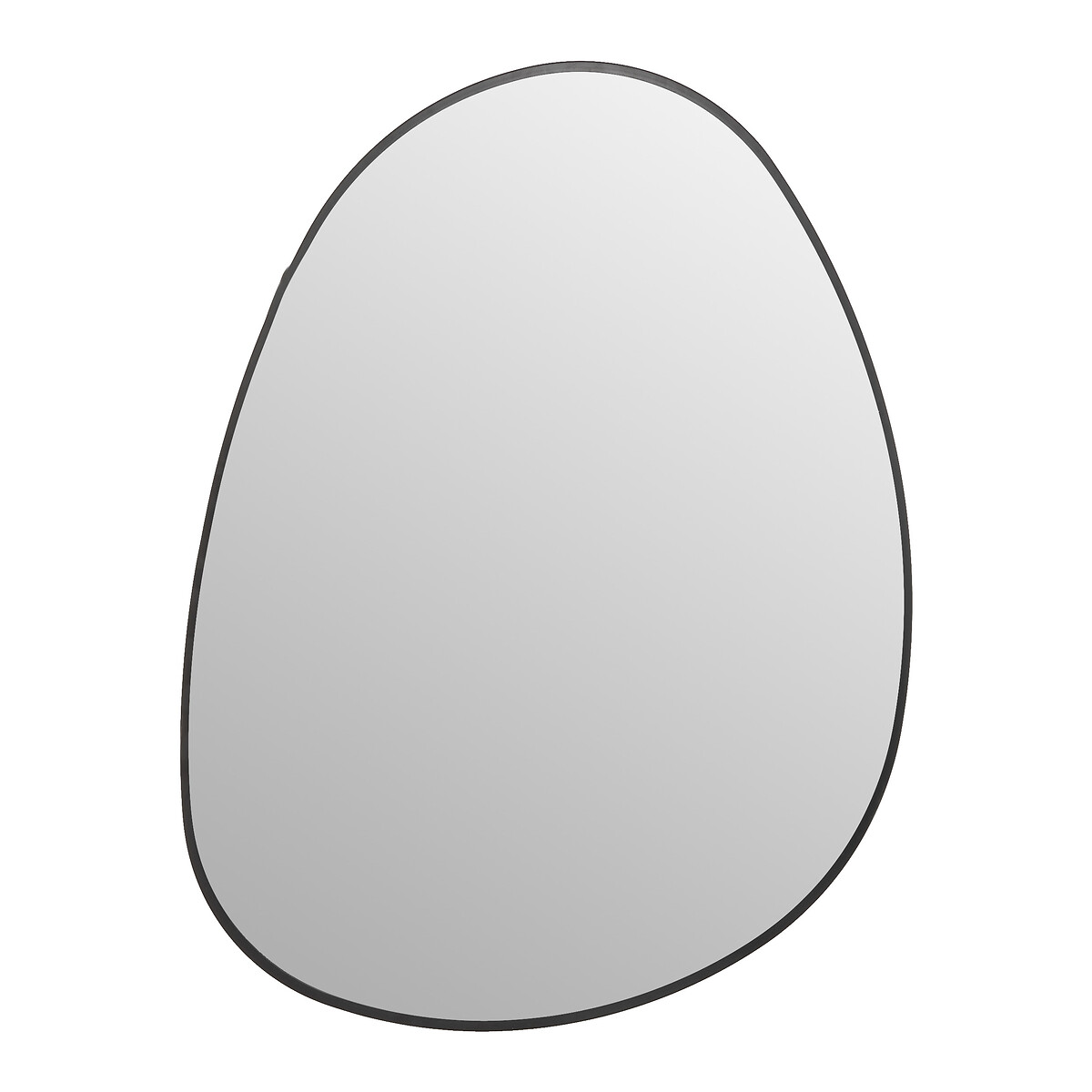 Mirror"Rosalia" Black metal, 55x75 cm