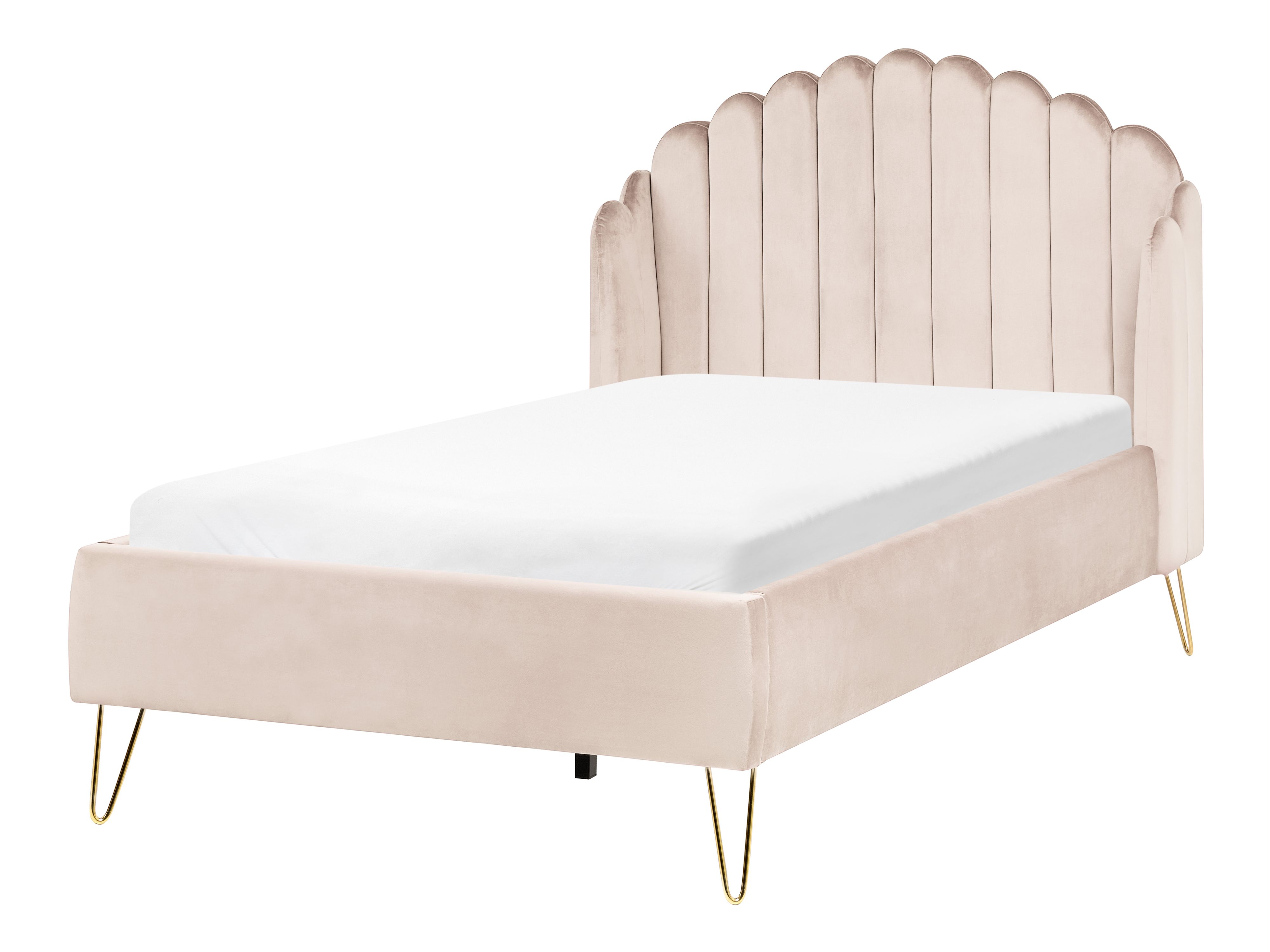 Bed Fabric AMBILLOU 120 x 200 cm (EU Small Double) Light Beige