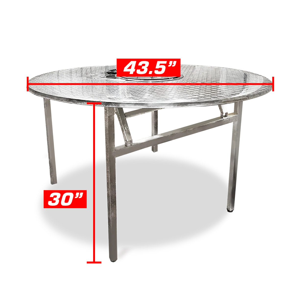 [SALE] Foldable Korean BBQ Table – Large All-In-One Set (Gas Stove+ Charcoal)