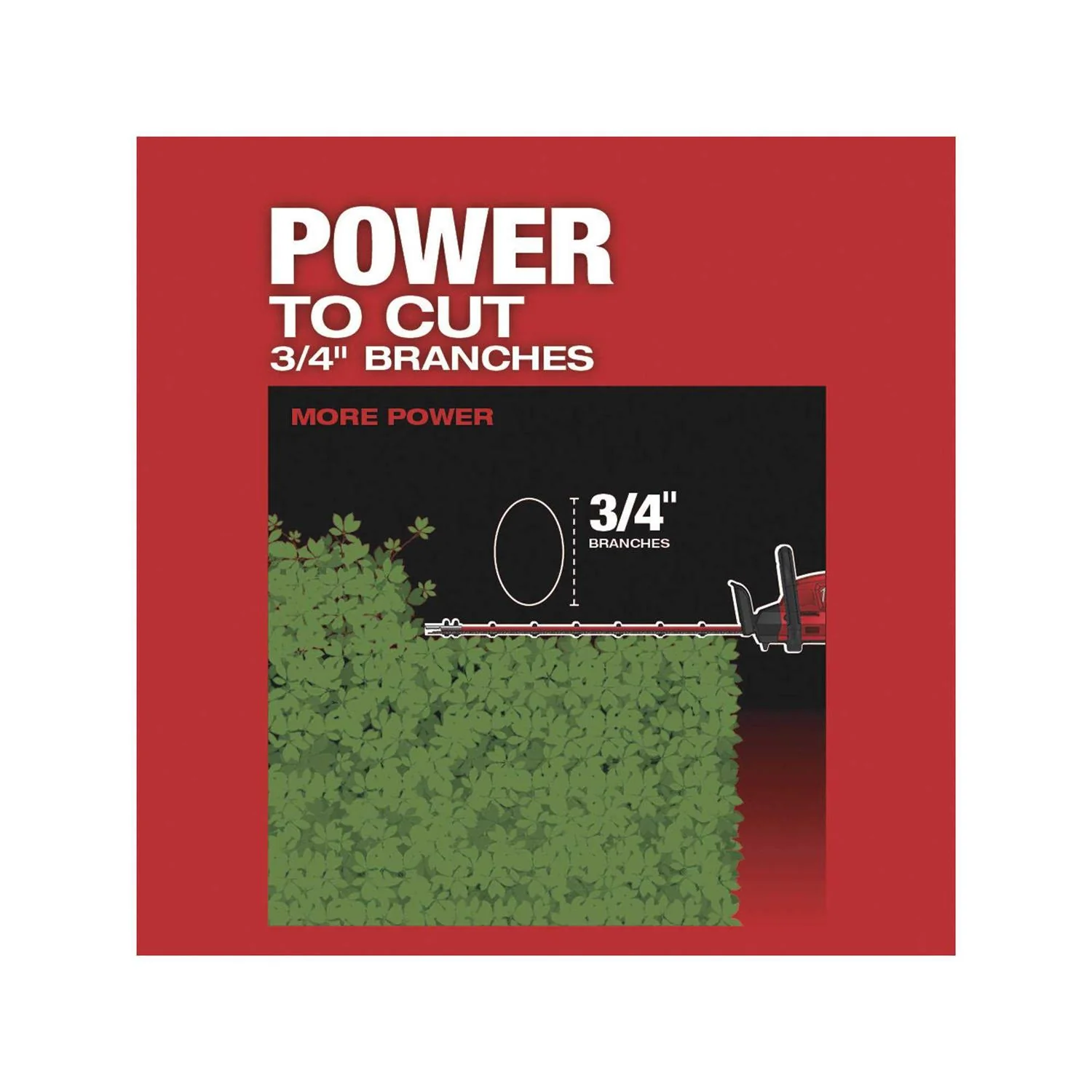 Milwaukee M18 Fuel Hedge Trimmer - 2726-20 - Image 2 Milwaukee M18 Fuel Hedge Trimmer - 2726-20 - Image 2