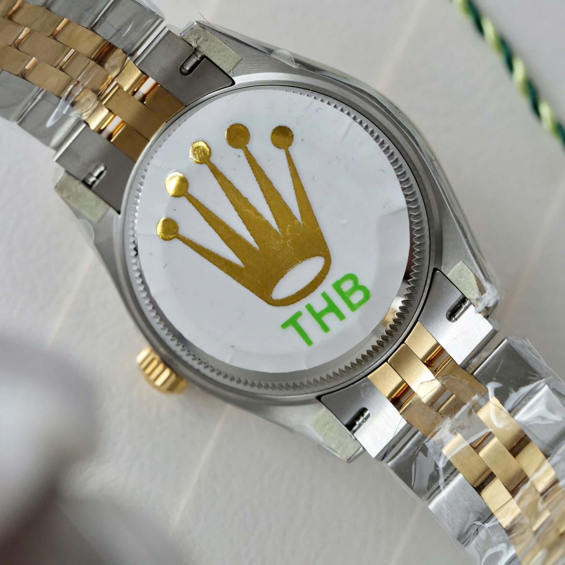 Rolex DateJust Luxury Replica Watch Yellow Champagne Dial THB Factory 31mm - Top club