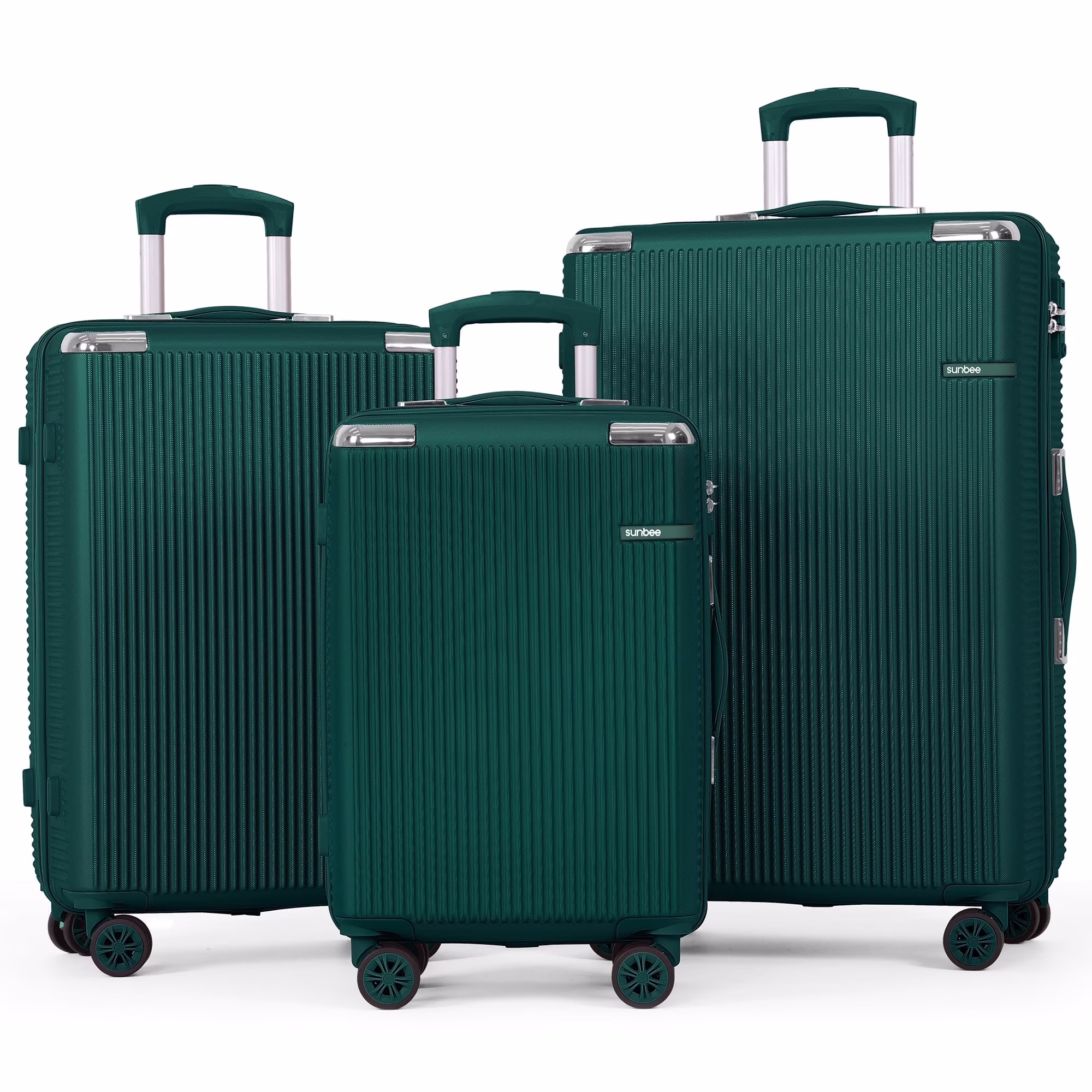 Sunbee Hardside Luggage Set 3 Piece Set Lightweight Suitcase with TSA Lock Spinner Wheels - Image 5