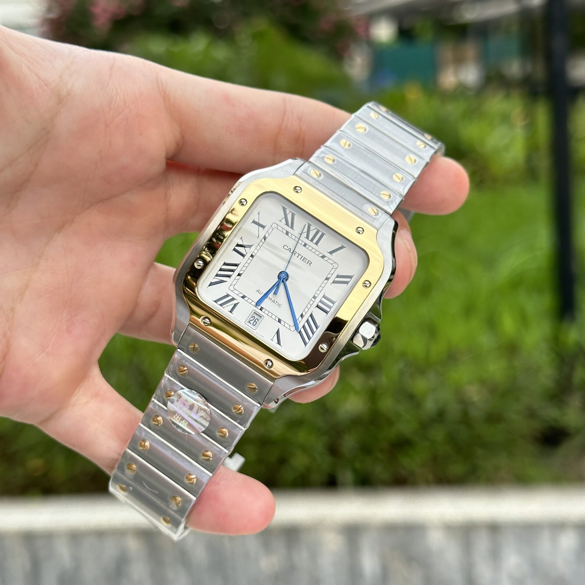 Cartier Santos De Cartier W2SA0009 Replica Watch BV Factory 39.8mm - Top club