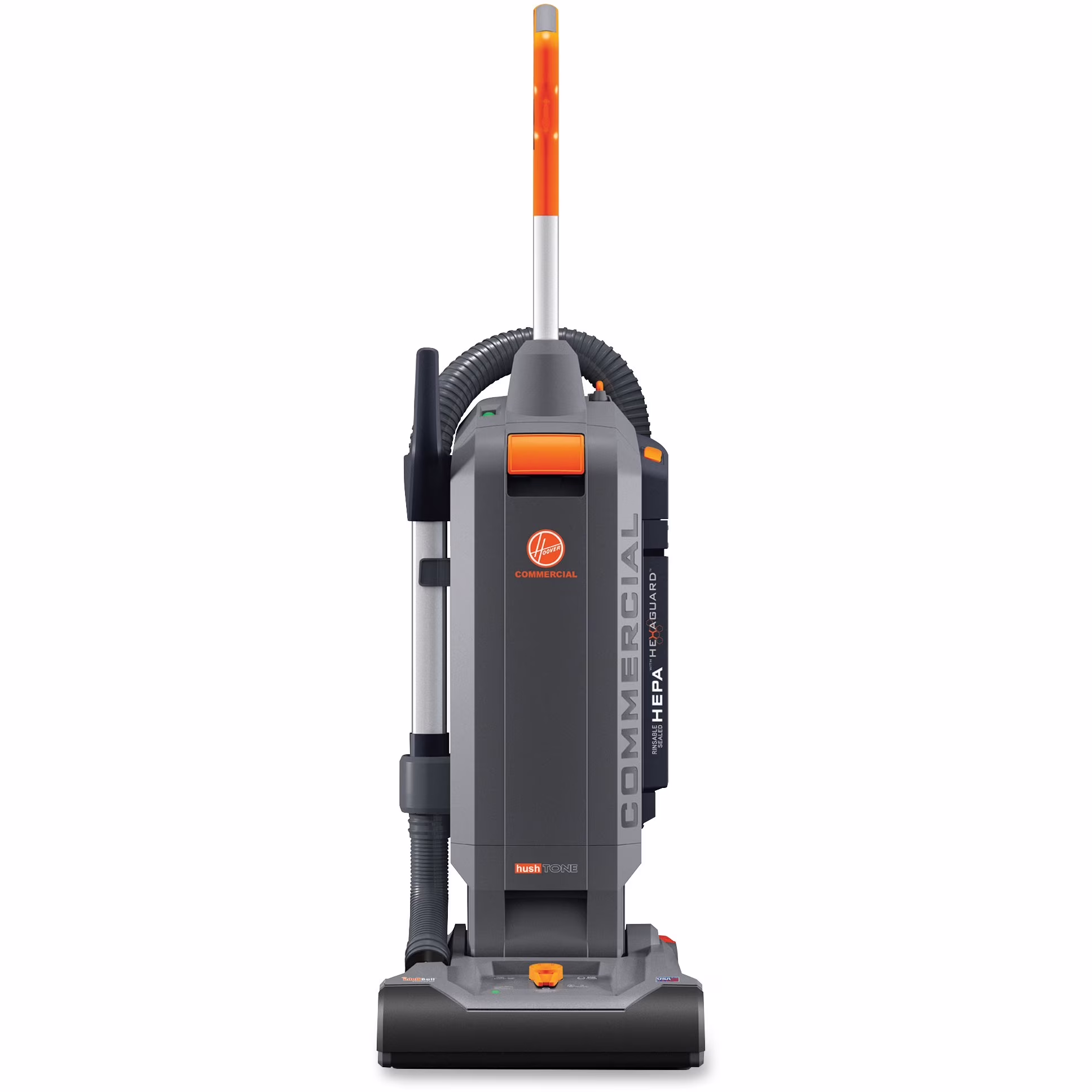 Hoover Commercial HushTone 13+ Plus Upright Vacuum Cleaner, Gray, CH54113