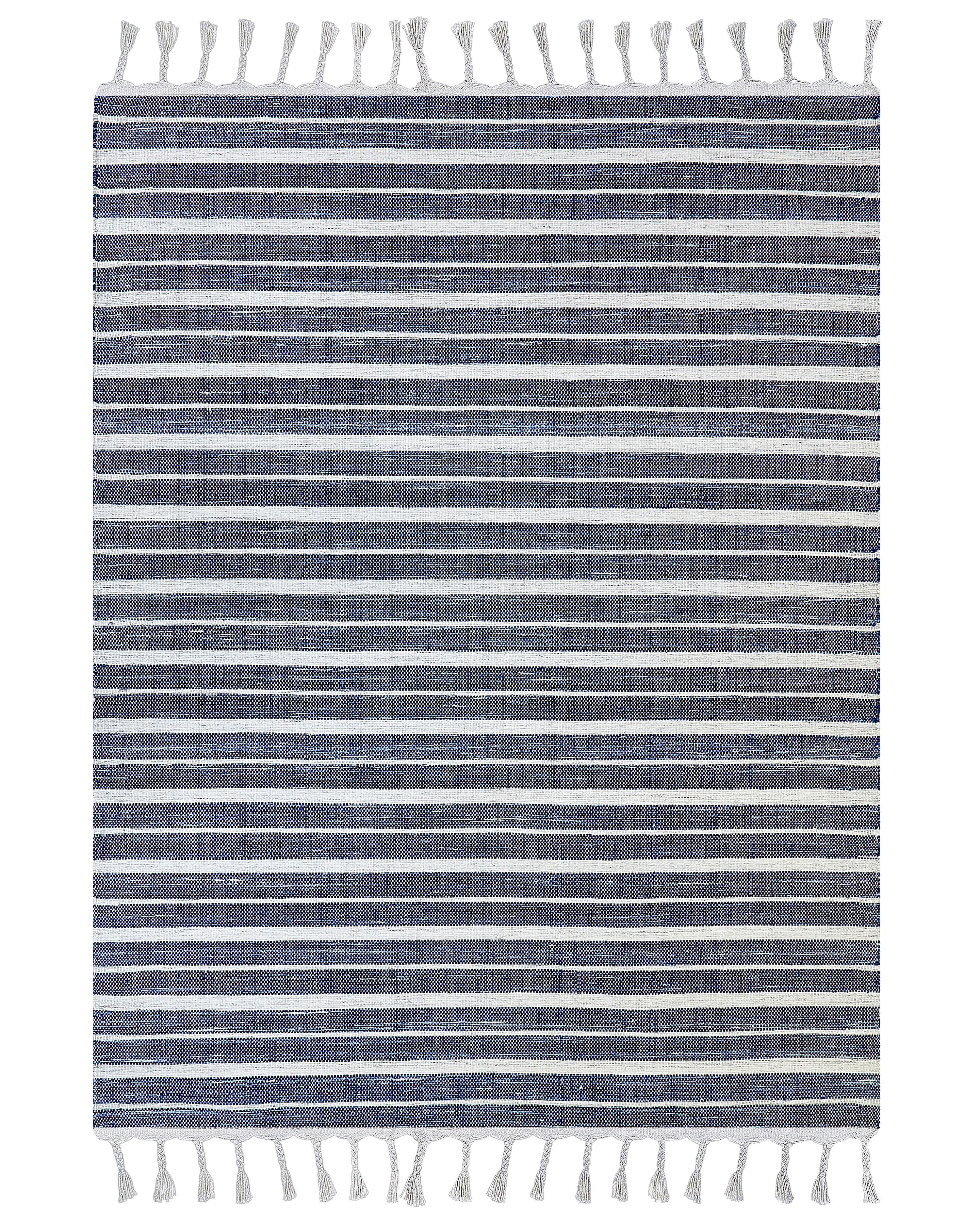 Rug BADEMLI Dark Blue 160 x 230 cm