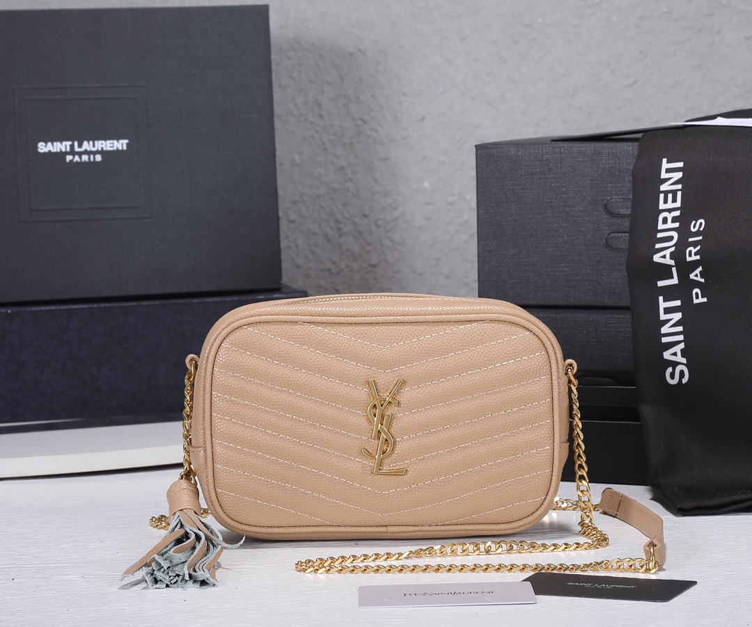 Replica Ysl Lou Mini Bag Gold Hardware1:1High-quality replica