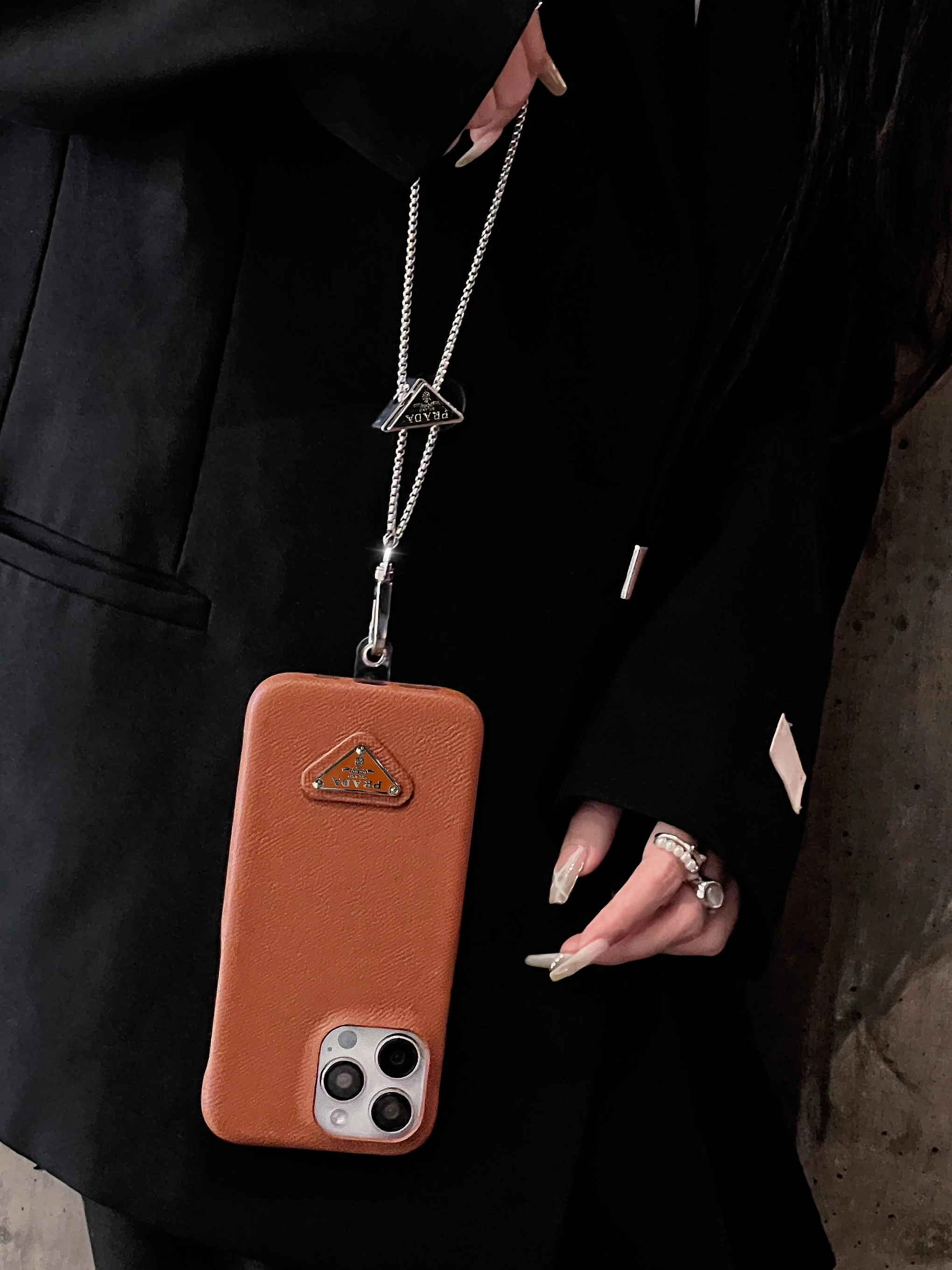 Pra Leather Crossbody iPhone Case - Wholesale & Influencer
