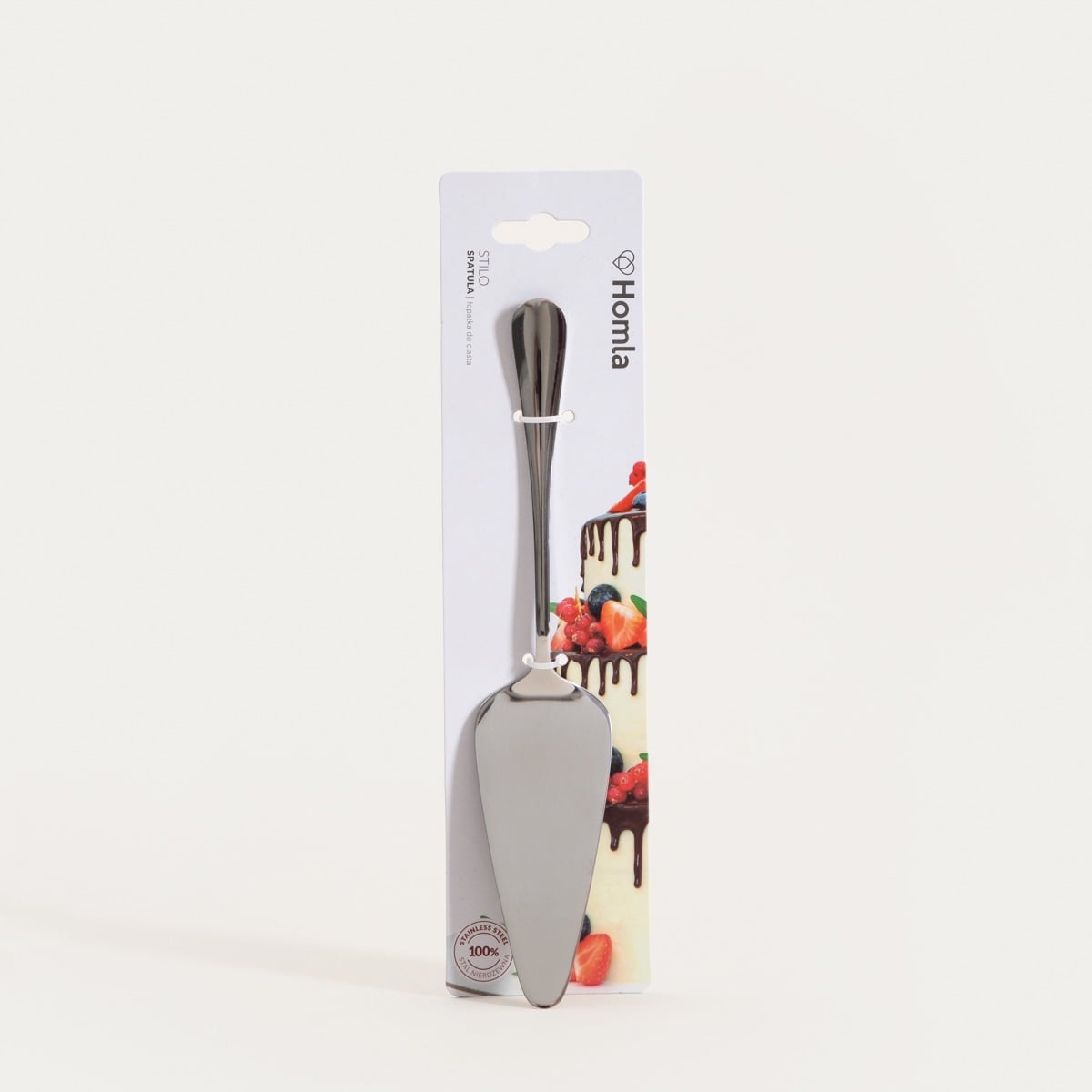 Łopatka STILO srebrna do ciasta 24 cm