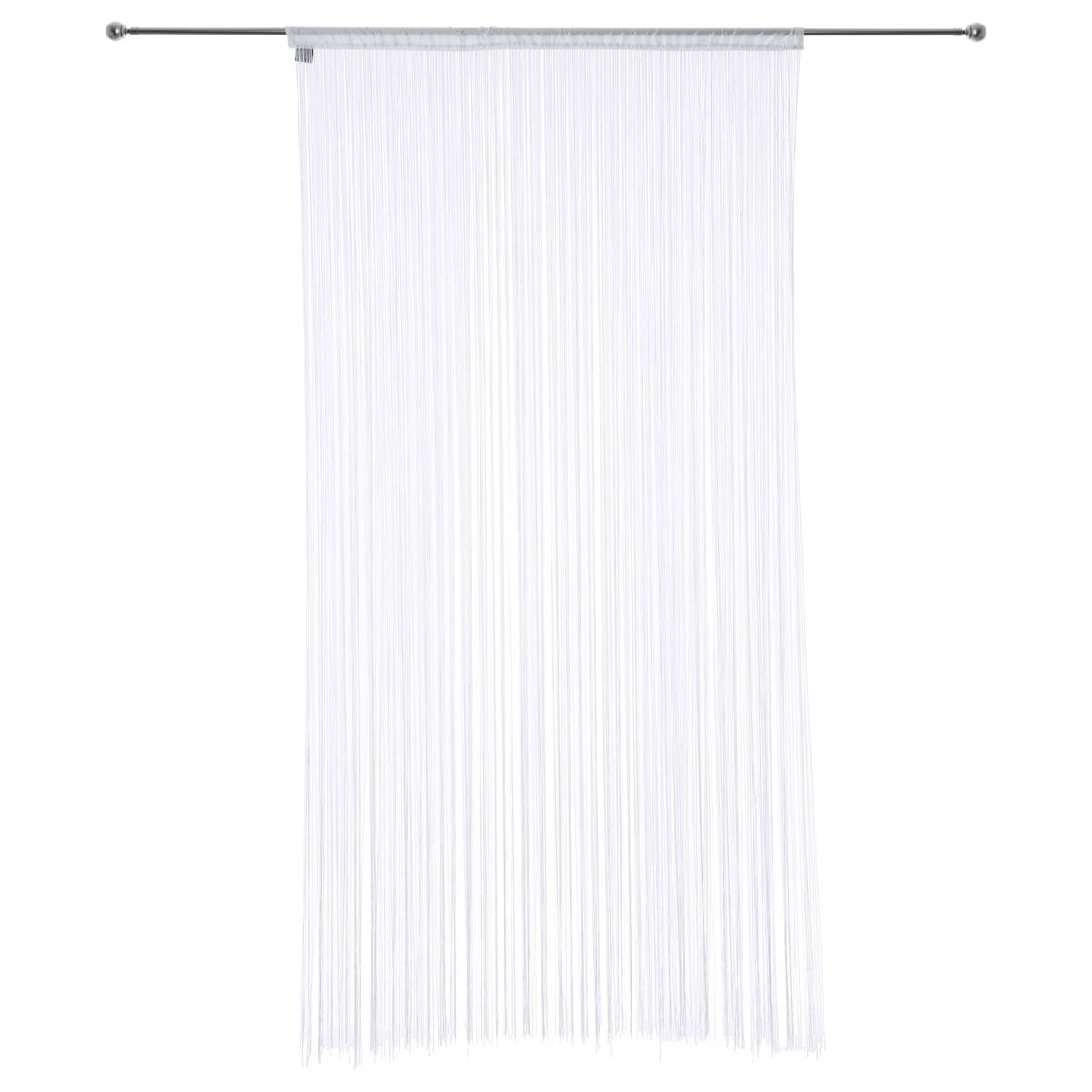 Thread curtain White, 90x200 cm