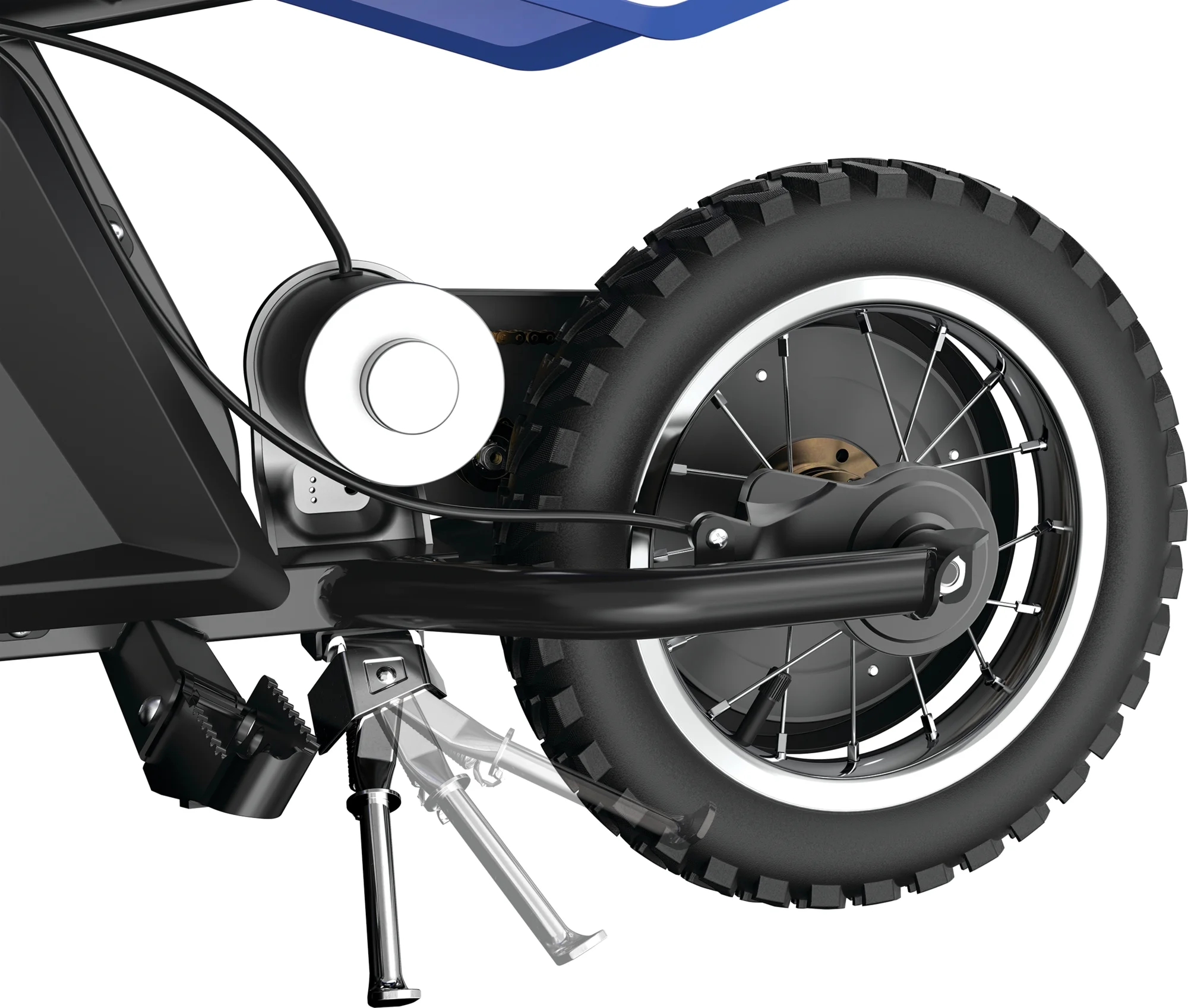 Razor Dirt Rocket MX125 Electric-Powered Dirt Bike - Black with Decal Included, for Child 5+ - Image 33