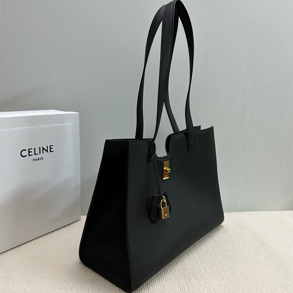 Celine Cabas 16 Bag in Supple Grained Calfskin1:1High-quality replica