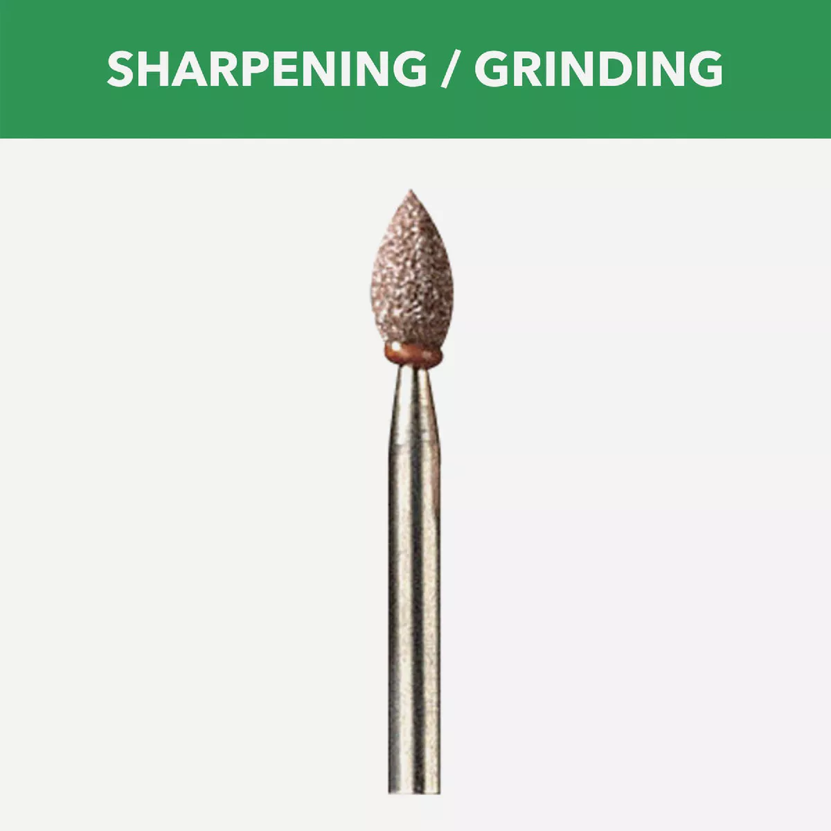 Dremel 3/16 In. Aluminum Oxide Grinding Stone