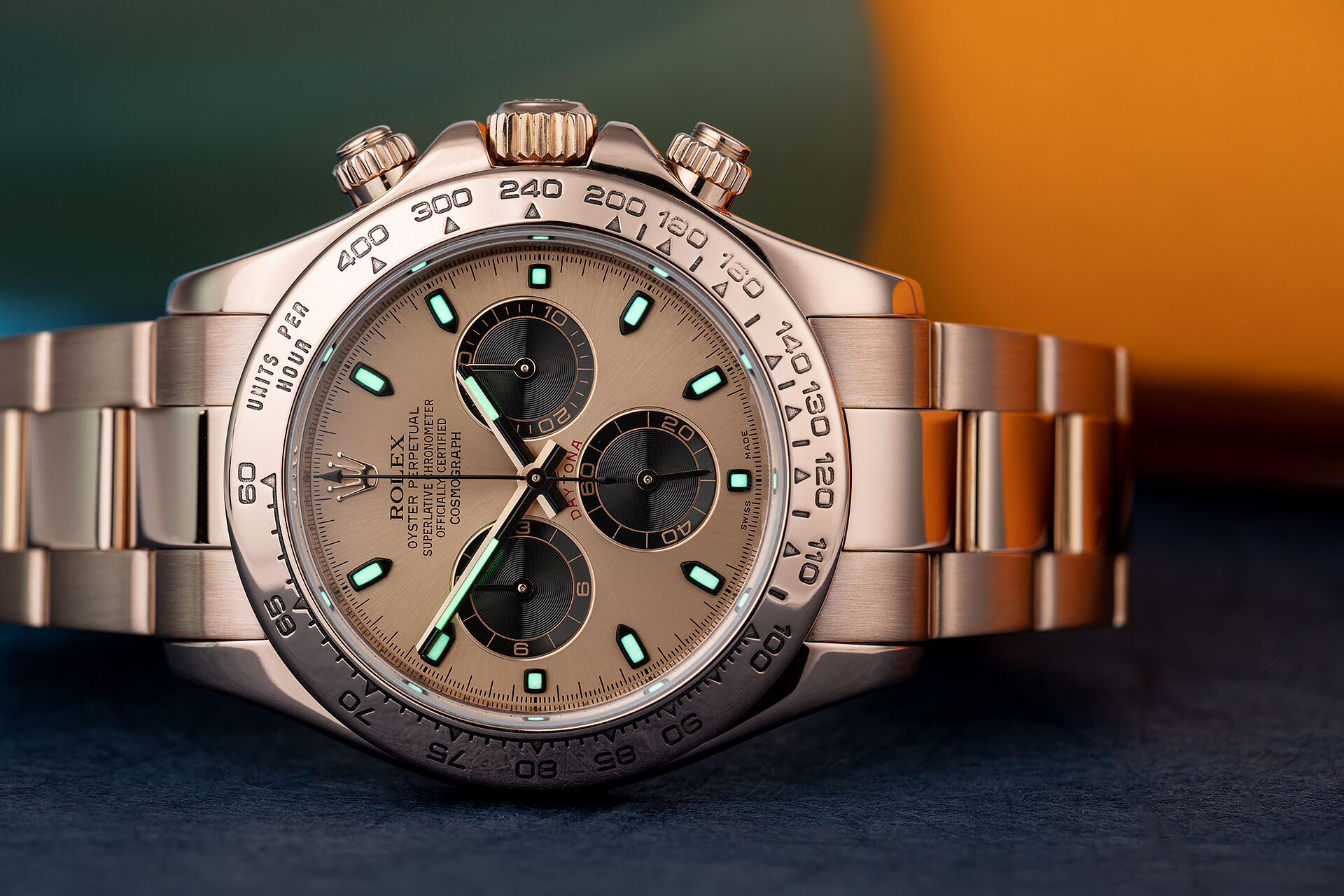 Rolex Cosmograph Daytona Oyster, 40 mm, platinum watch M116505 40 mm(1:1 replica) - Top club