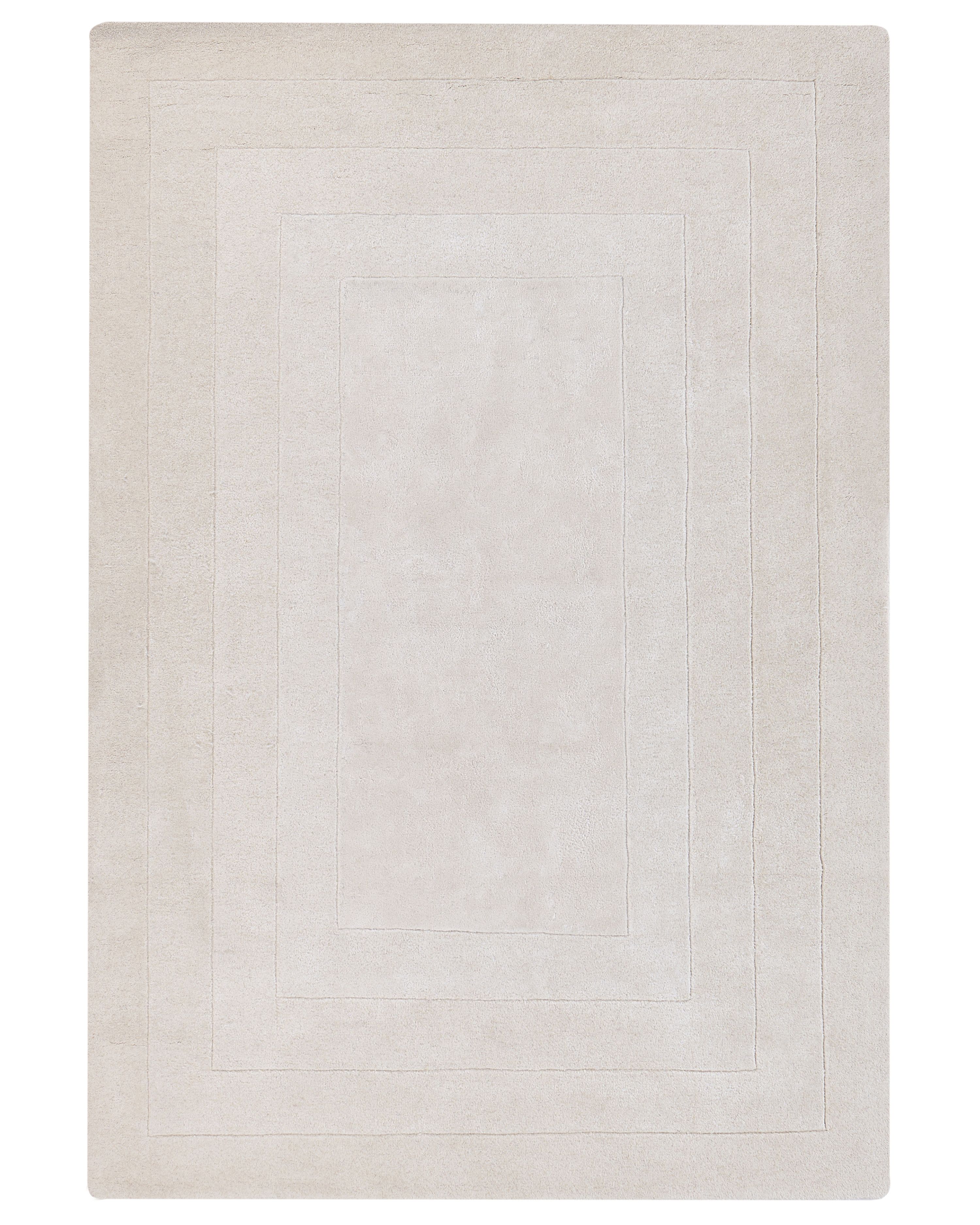 Rug AMADO Light Beige 160 x 230 cm Viscose
