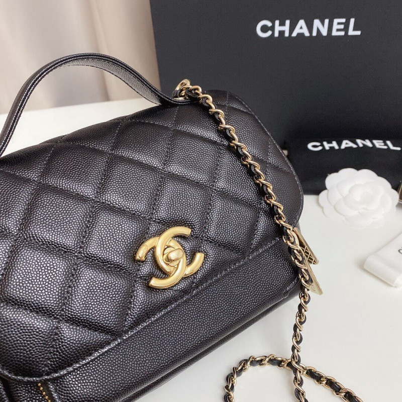 Replica Chanel Quilted Caviar Leather Small Business Affinity Bag A937491:1High-quality replica