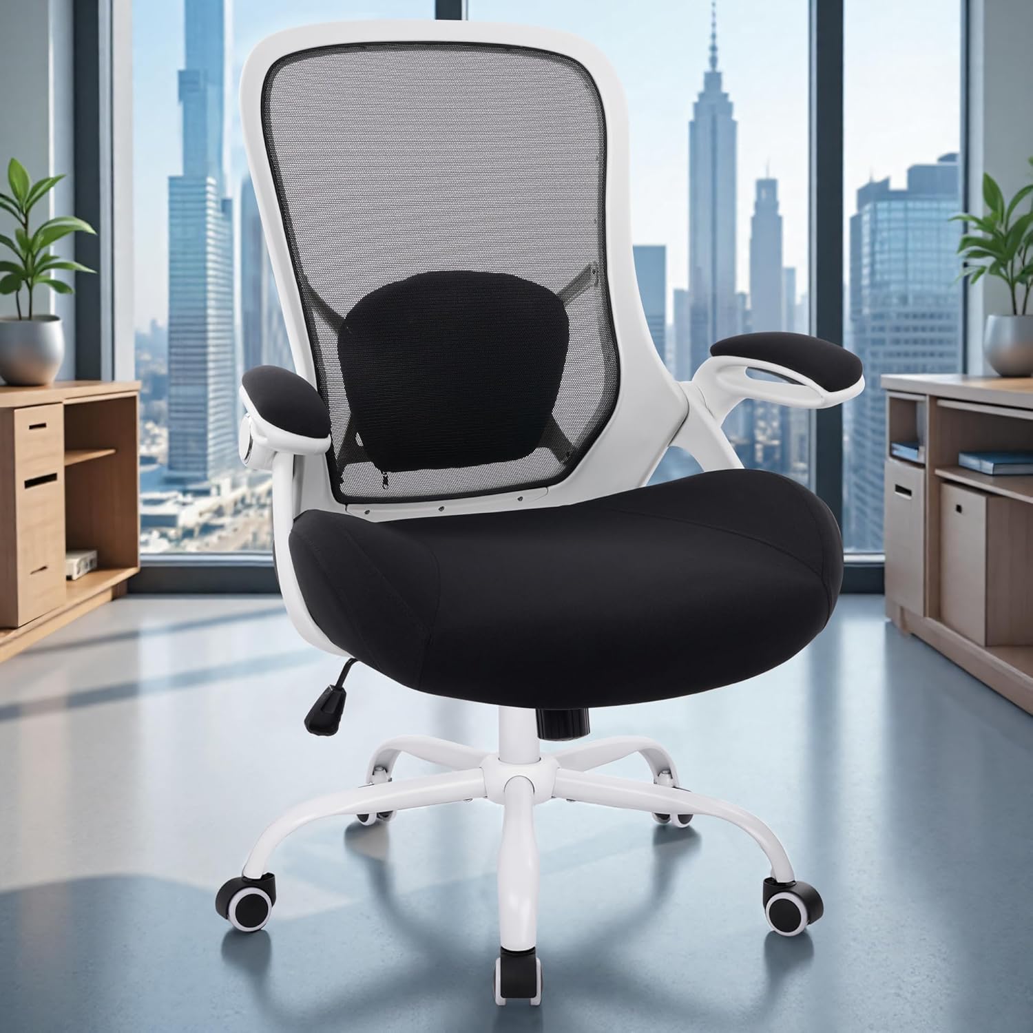 HYLONE 400lbs Heavy Duty Office Chair, 5