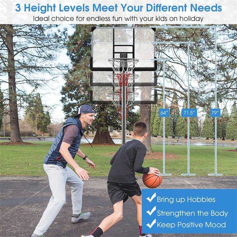 Portable Outdoor Basketball Hoop 64
