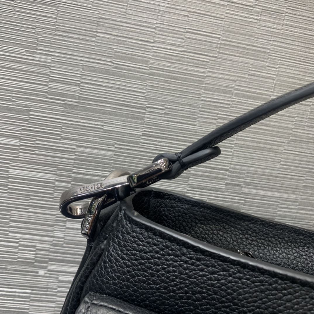 Mini Saddle Soft Bag Black For Women‎ 9.5in/ 24cm CD1:1High-quality replica