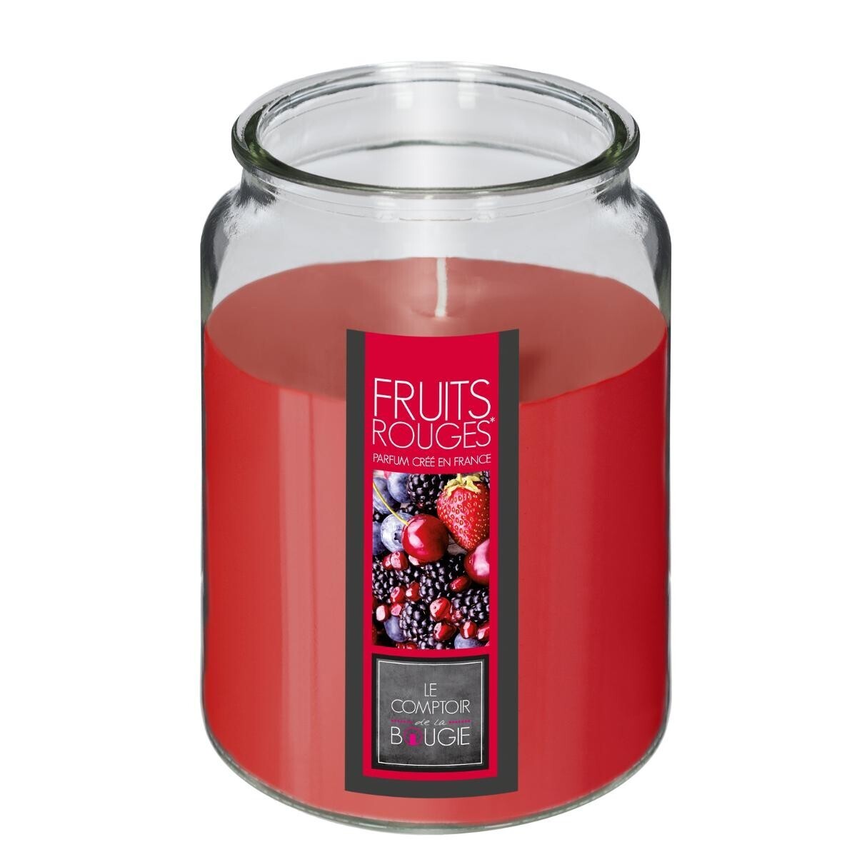 Scented candle Red fruits, 510g