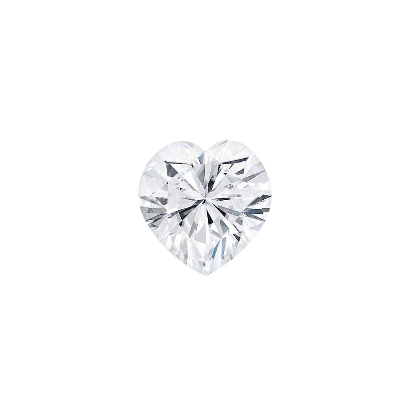 The Heart Moissanite