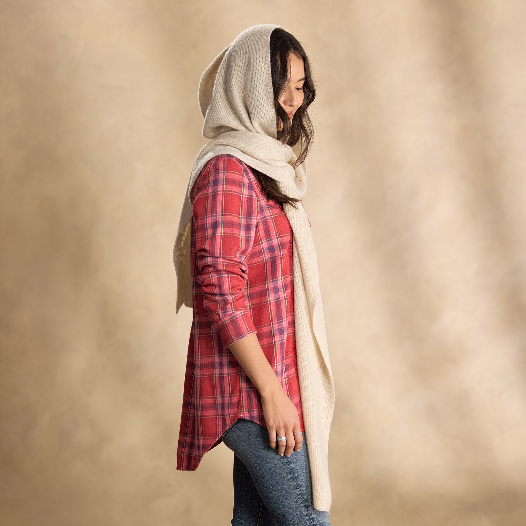 Deidre Hooded Scarf - Sundance Clothing