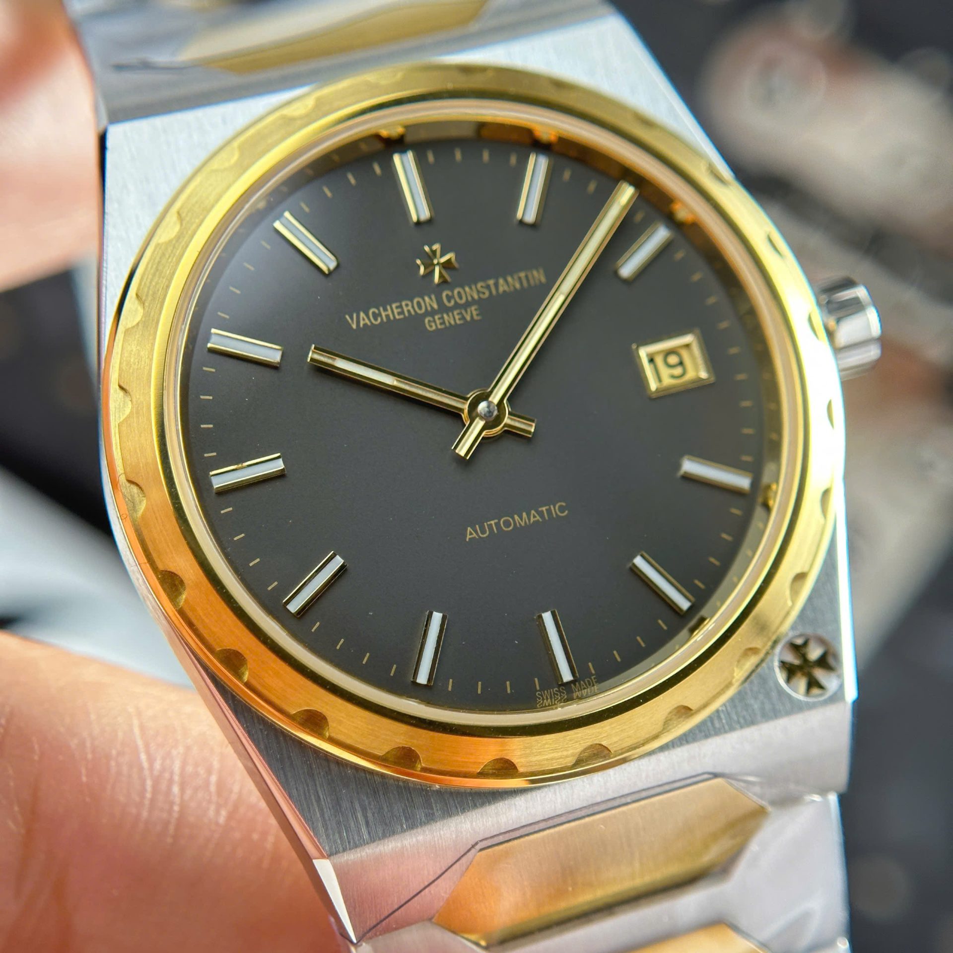 Vacheron Constantin Copies Watches Historiques 222 Yellow Demi 8F Factory 37mm - Top club