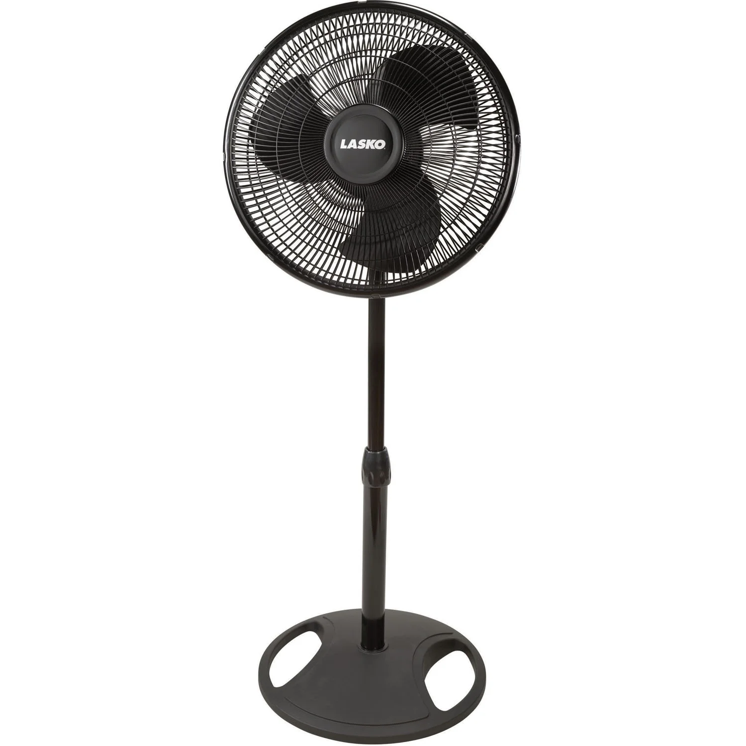 Lasko Products 16" Oscillating Stand Fan, Black 2521, 2 pack - Image 2
